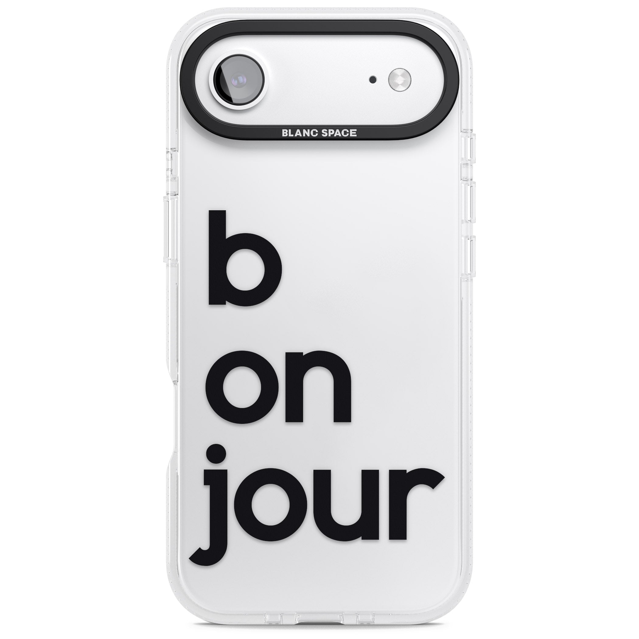 Bonjour iPhone 17 Air Impact Air Clear Phone Case
