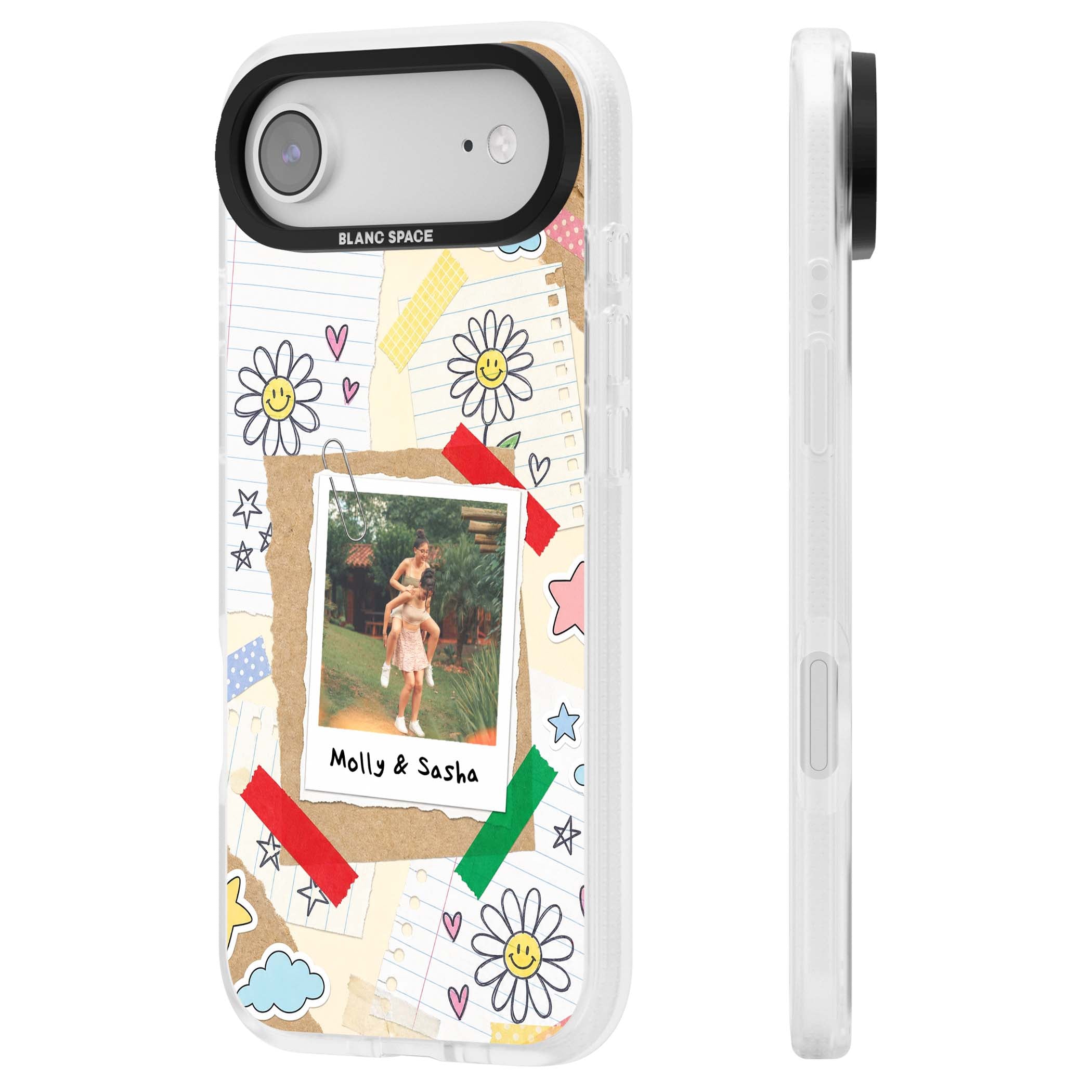 Scrapbook Photo coquette iPhone case | Clear Case Impact Air case for iPhone Air