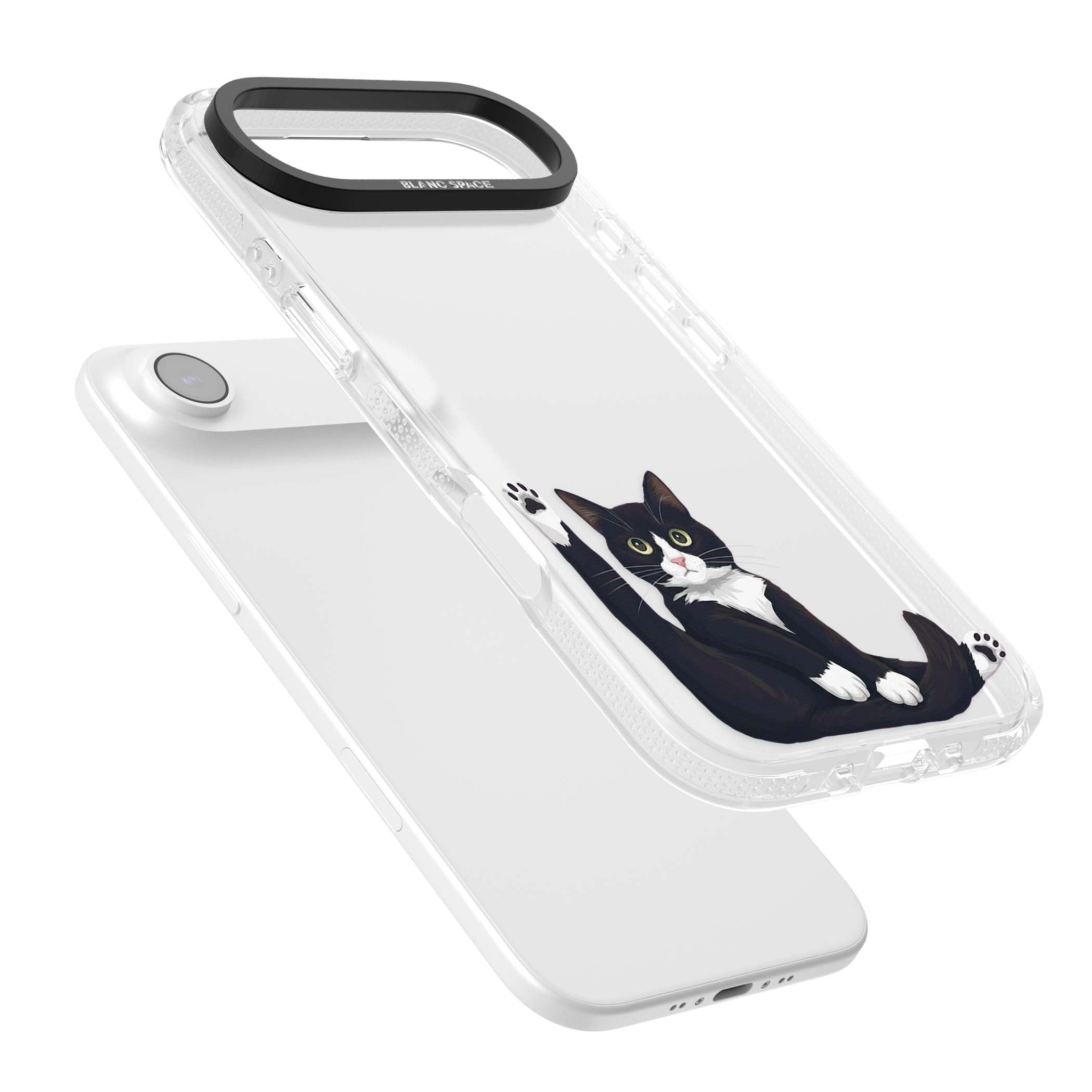 Mid-Groom Cat animals iPhone case | Clear Case Impact Air case for iPhone Air