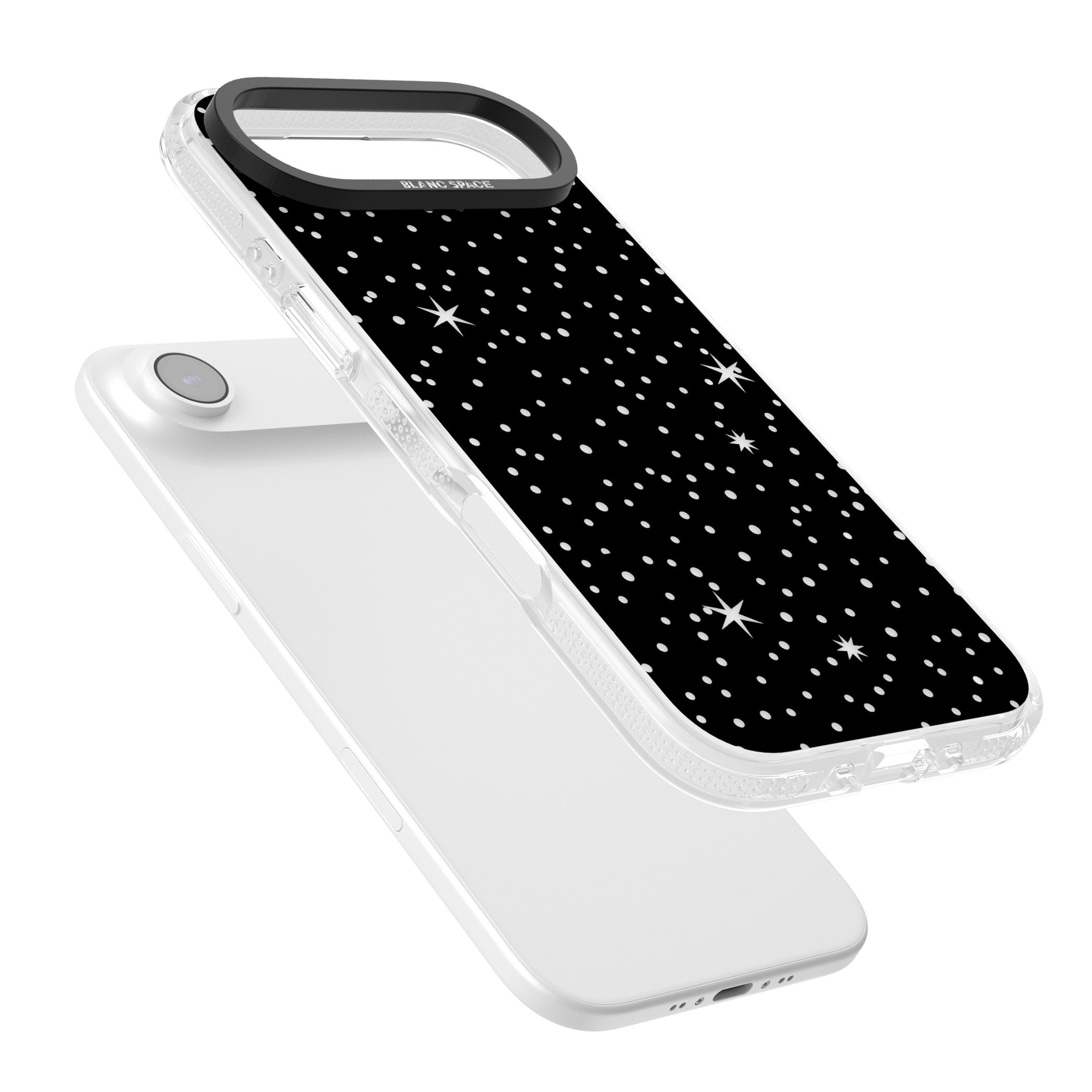 Celestial Cut Out Stars iPhone 17 Air Impact Air Clear Phone Case Colours