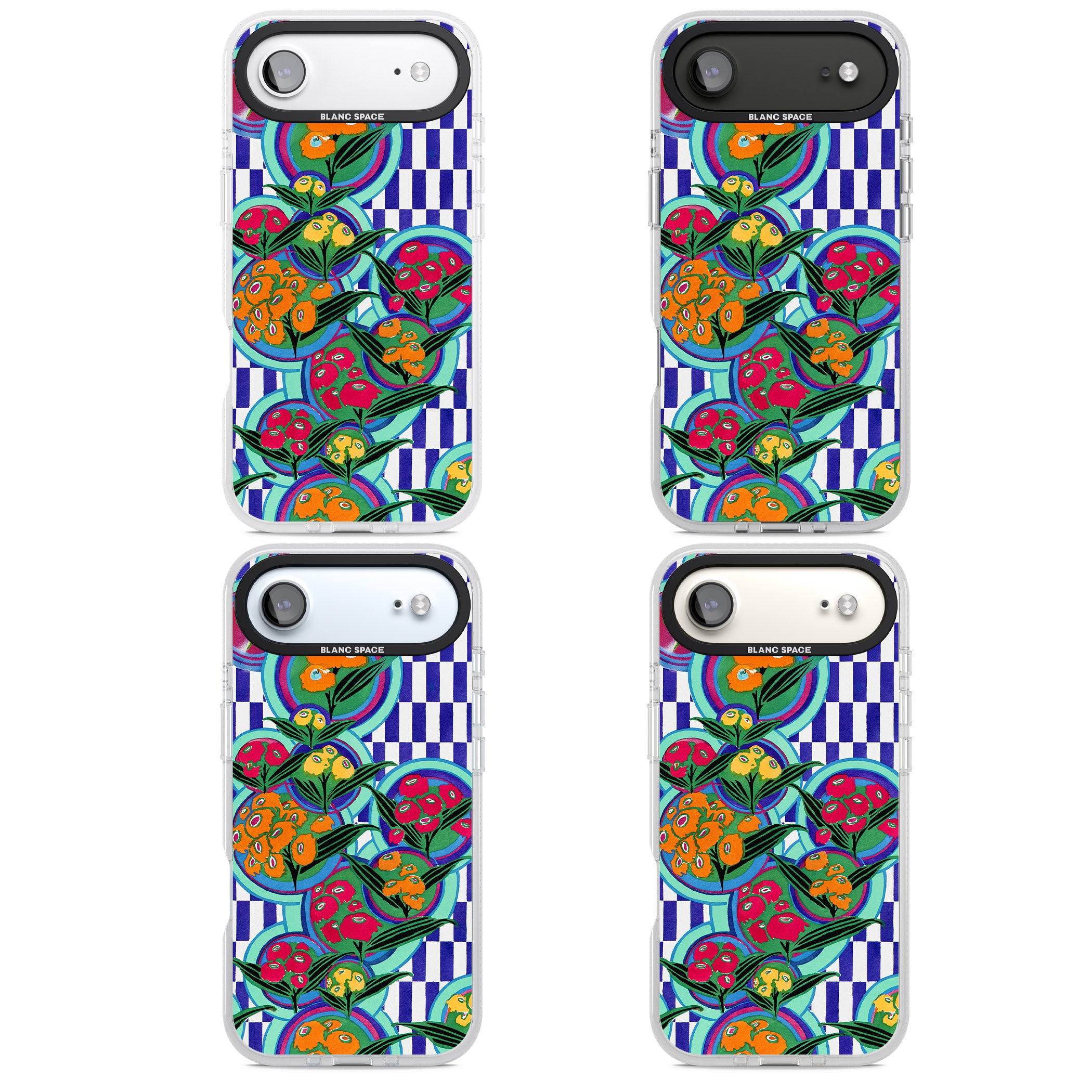 Vintage Fruit Plates iPhone 17 Air Impact Air Clear Phone Case APT Impact Protection