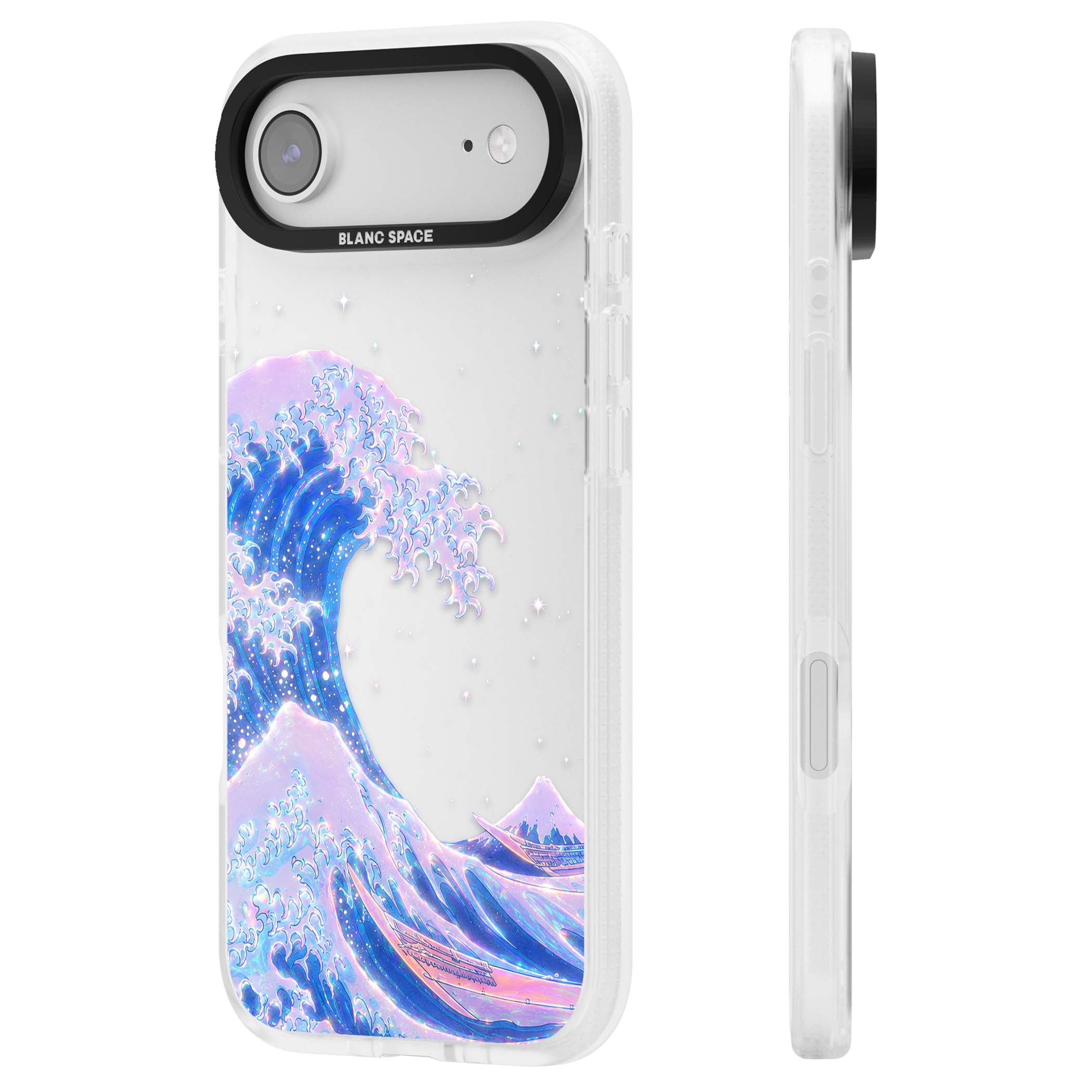 The Great Wave In Opal japanese iPhone case | Clear Case Impact Air case for iPhone Air