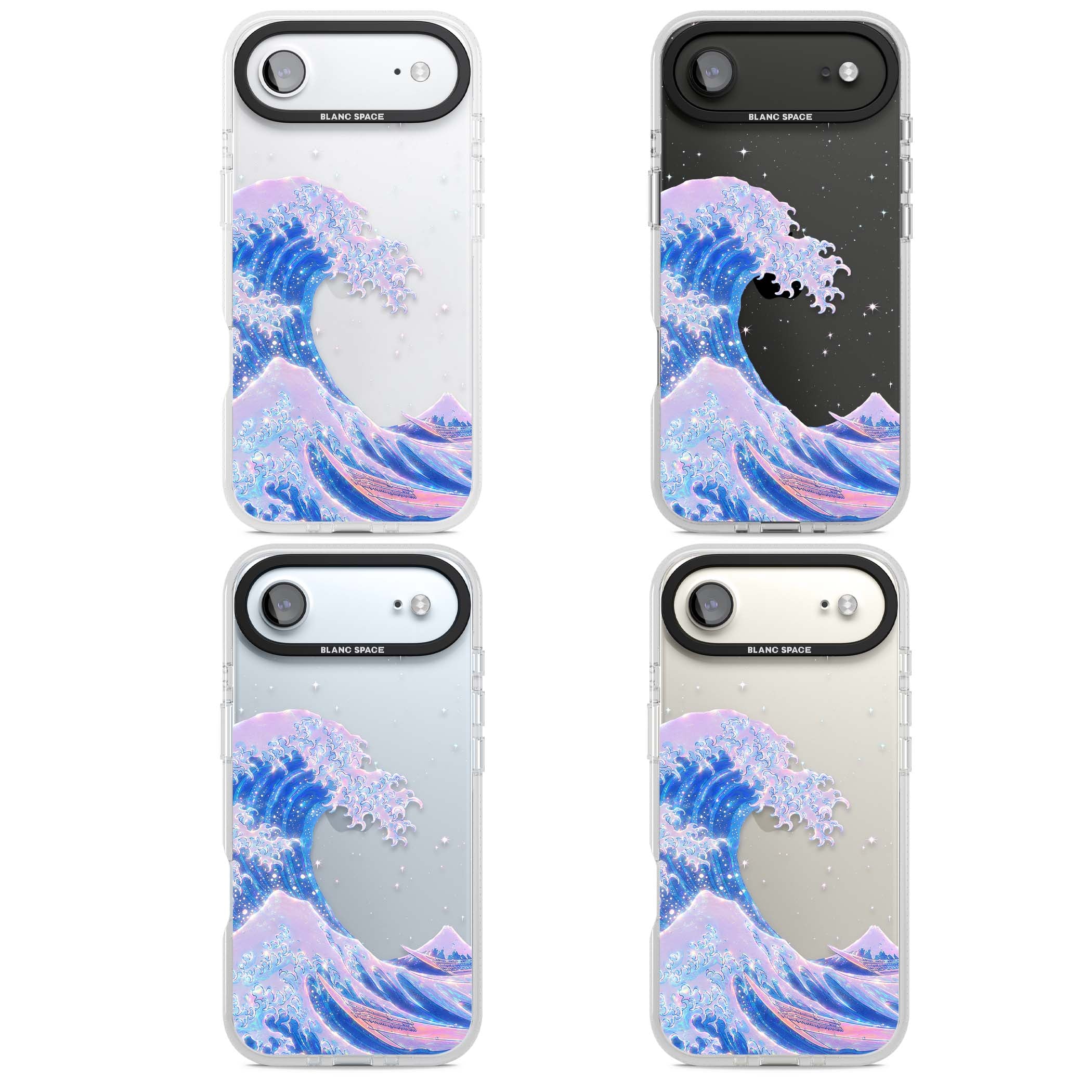 The Great Wave In Opal japanese iPhone case | Clear Case Impact Air case for iPhone Air