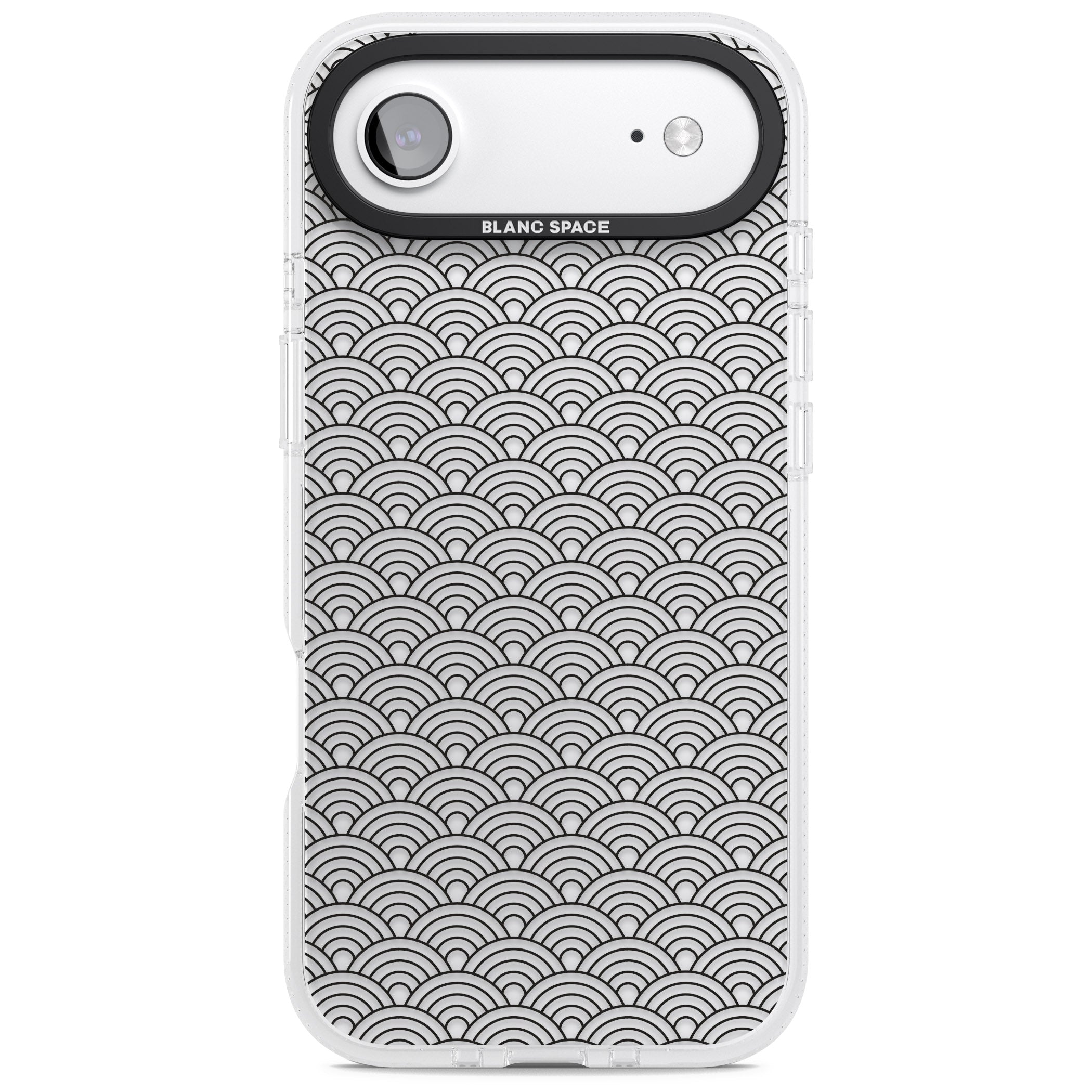 Scalloped Waves iPhone 17 Air Impact Air Clear Phone Case