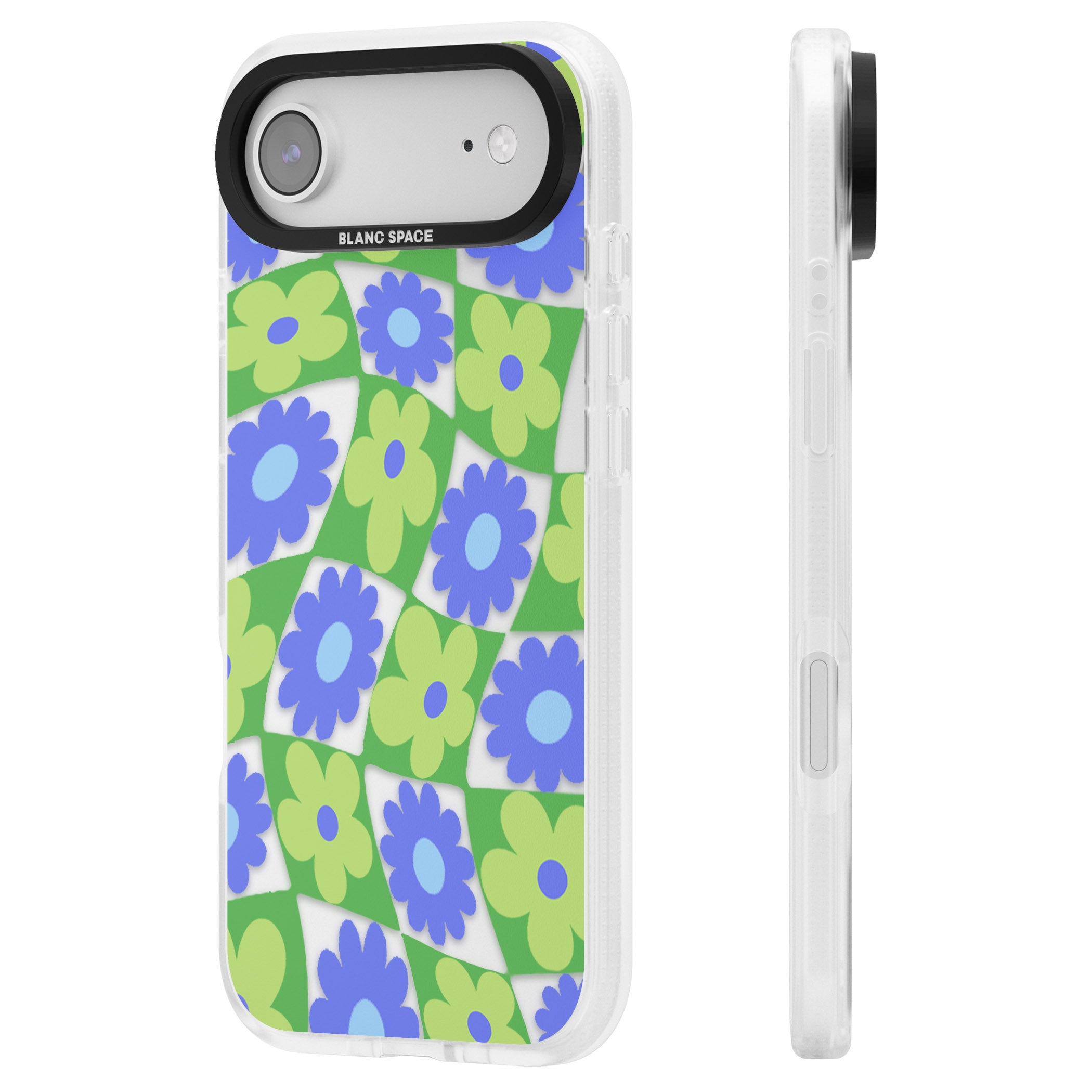 Garden Party iPhone 17 Air Impact Air Clear Phone Case Side Profile