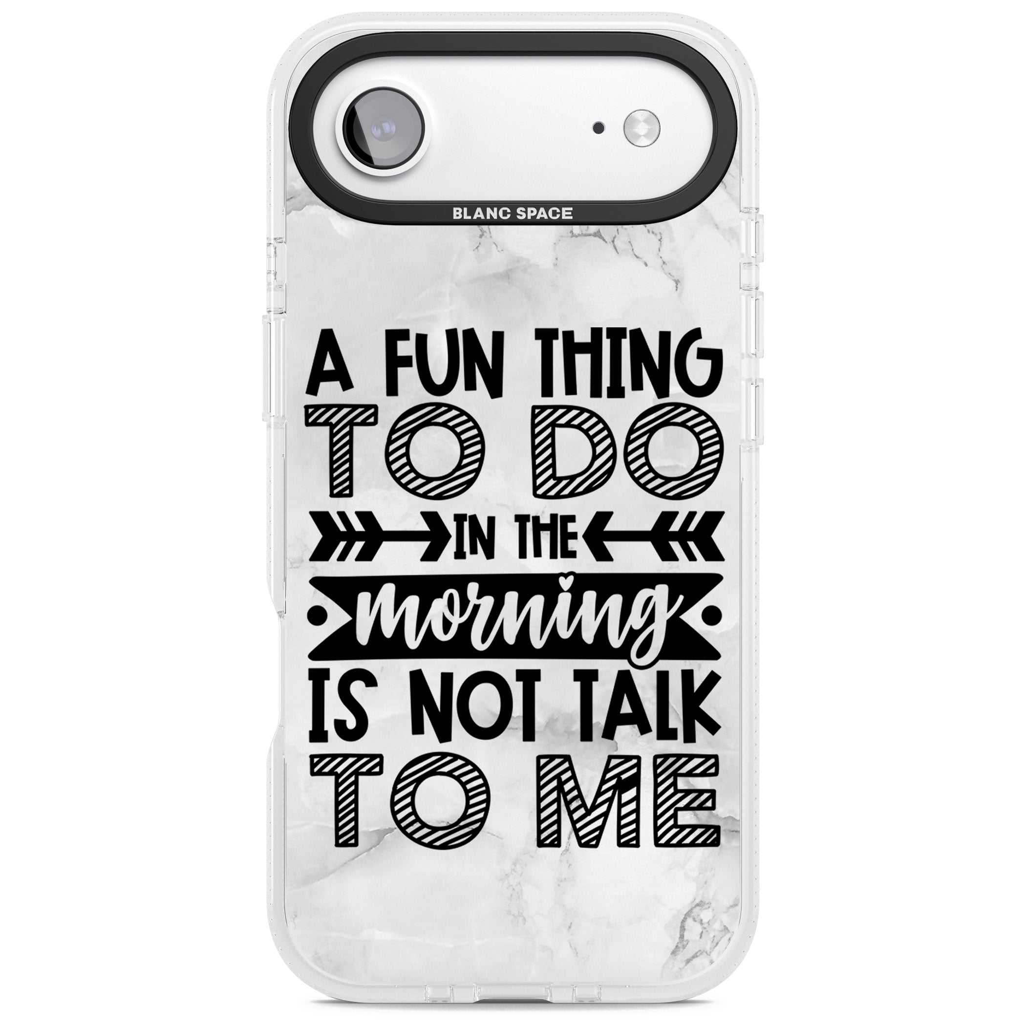 A Fun Thing To Do iPhone 17 Air Impact Air Clear Phone Case