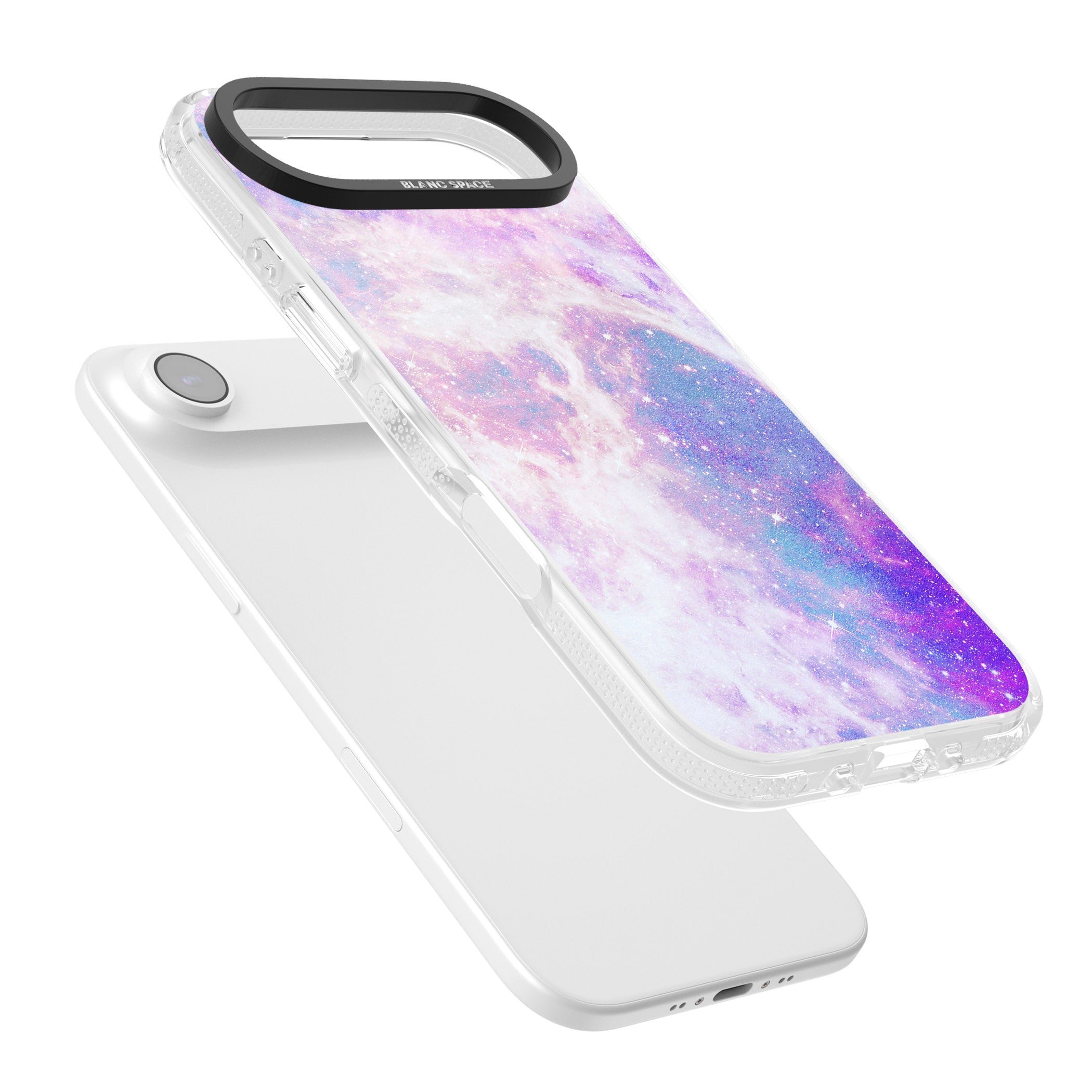 Pastel Galaxy iPhone 17 Air Impact Air Clear Phone Case Colours