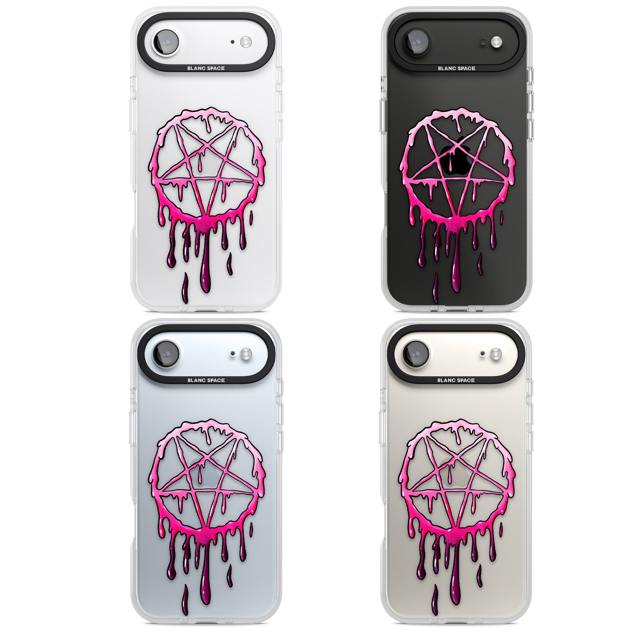 Pentagram Of Blood iPhone 17 Air Impact Air Clear Phone Case APT Impact Protection