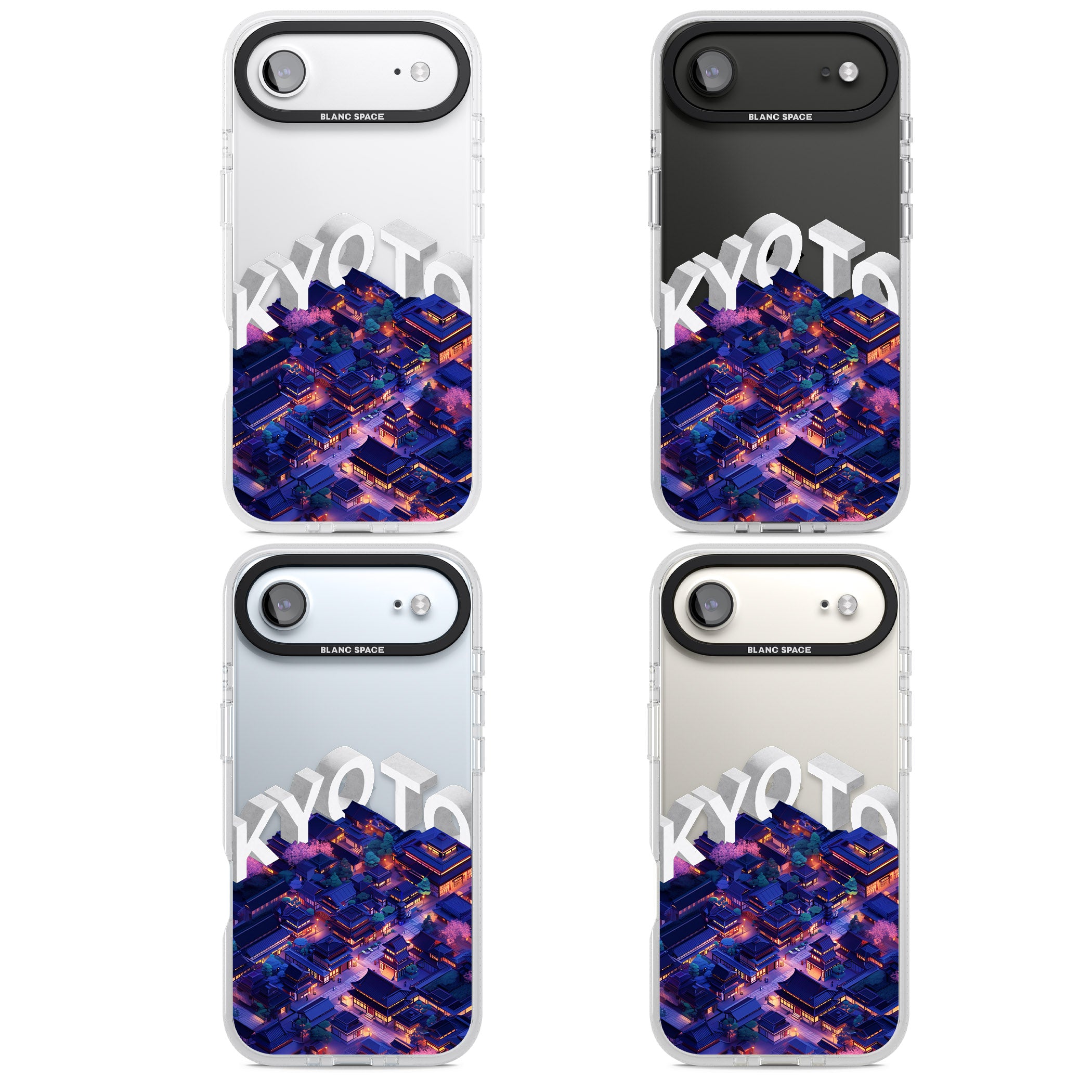 Kyoto iPhone 17 Air Impact Air Clear Phone Case APT Impact Protection