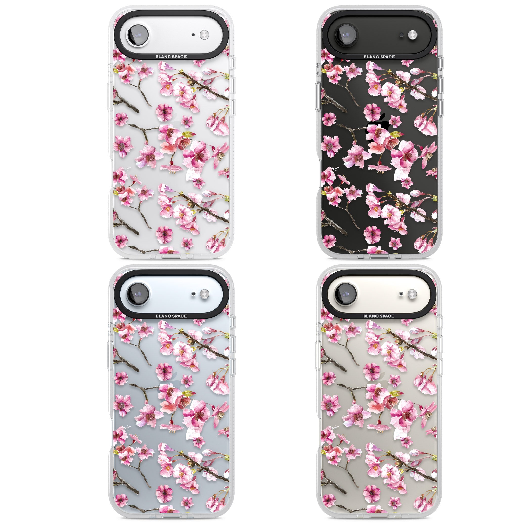 Sakura Bloom iPhone 17 Air Impact Air Clear Phone Case APT Impact Protection