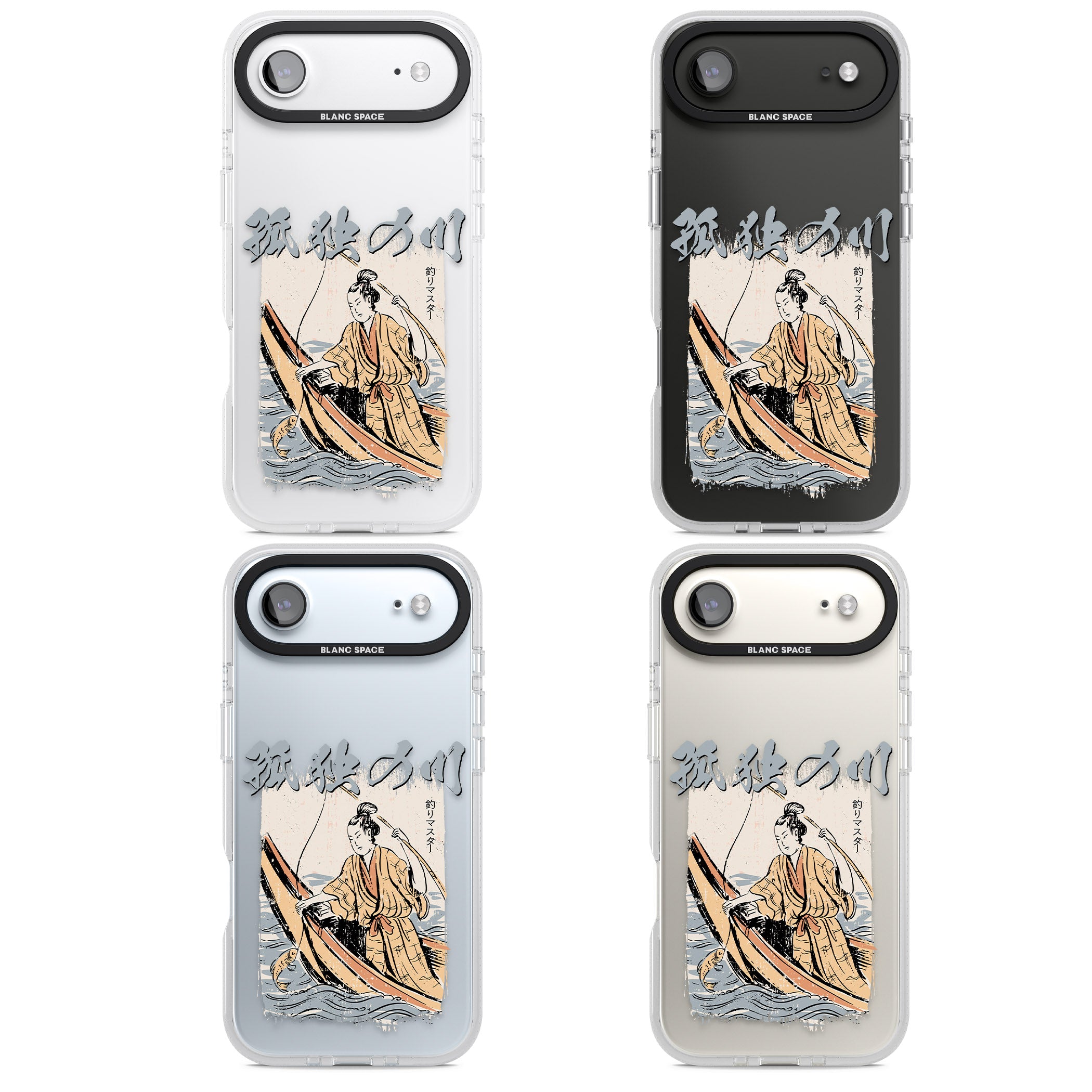 Japanese River iPhone 17 Air Impact Air Clear Phone Case APT Impact Protection