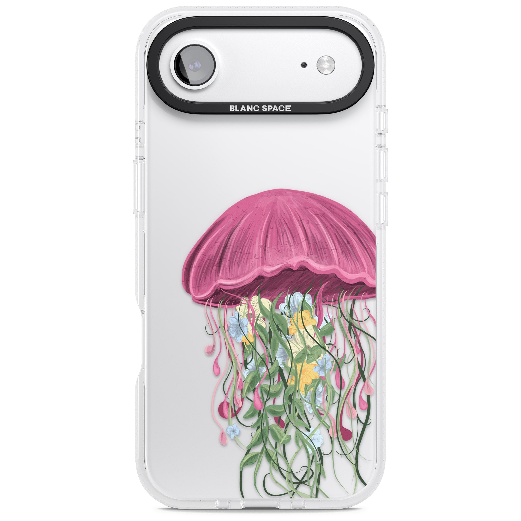 Botanical Jellyfish iPhone 17 Air Impact Air Clear Phone Case