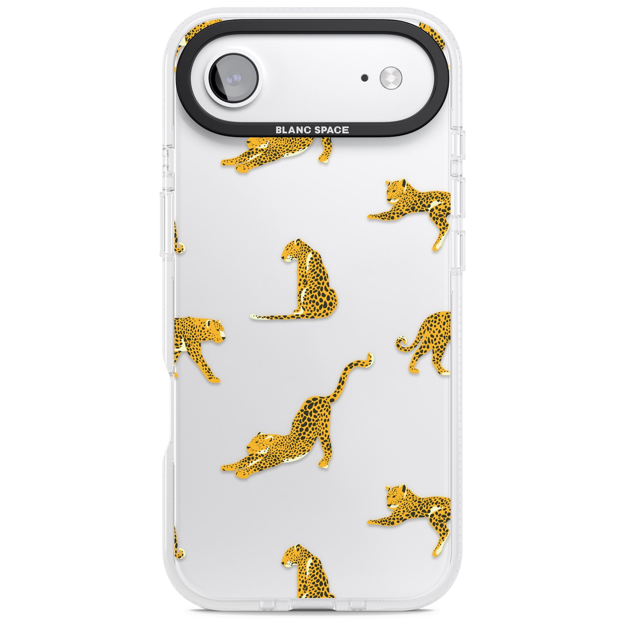 Leopard Spots iPhone 17 Air Impact Air Clear Phone Case