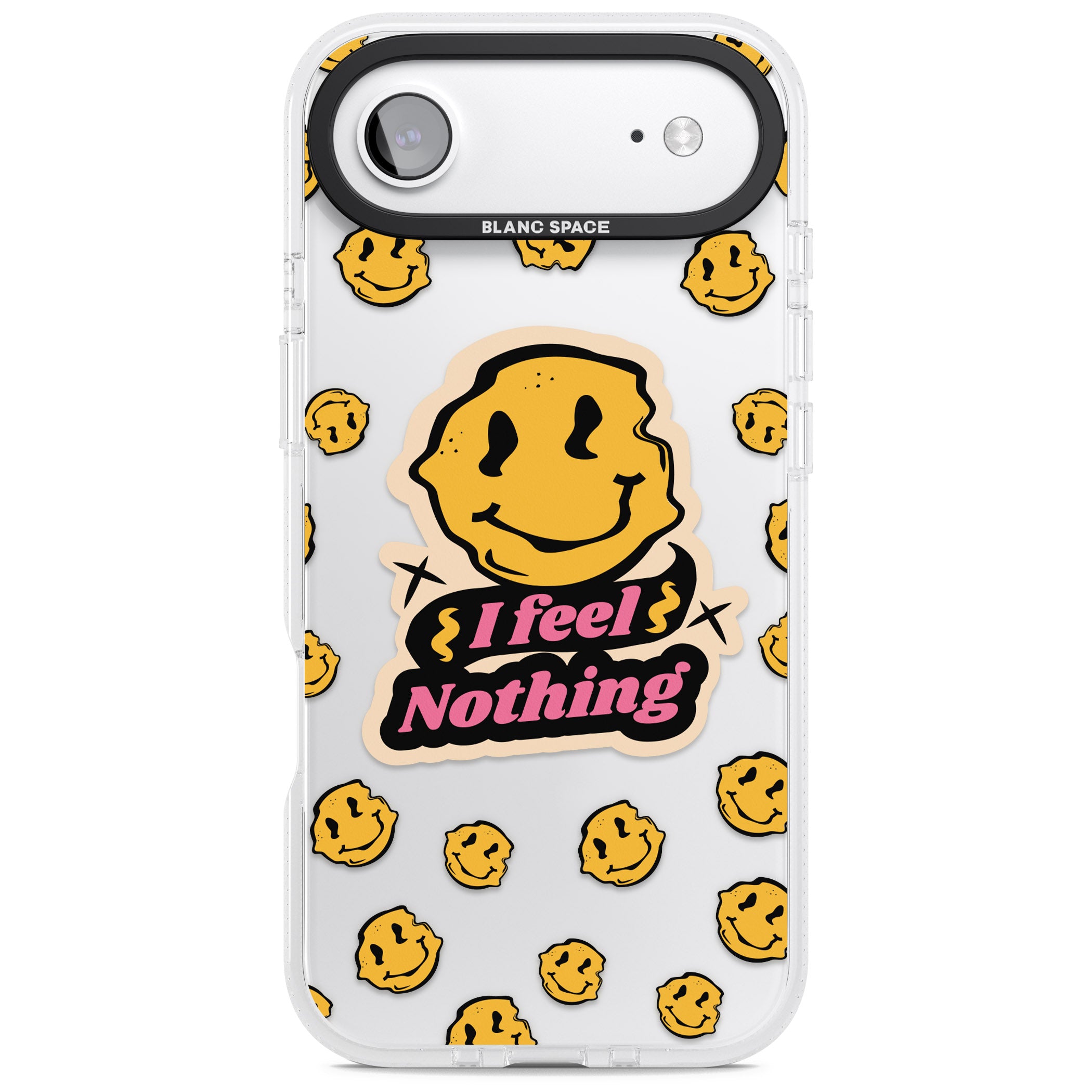 I Feel Nothing (Clear) iPhone 17 Air Impact Air Clear Phone Case