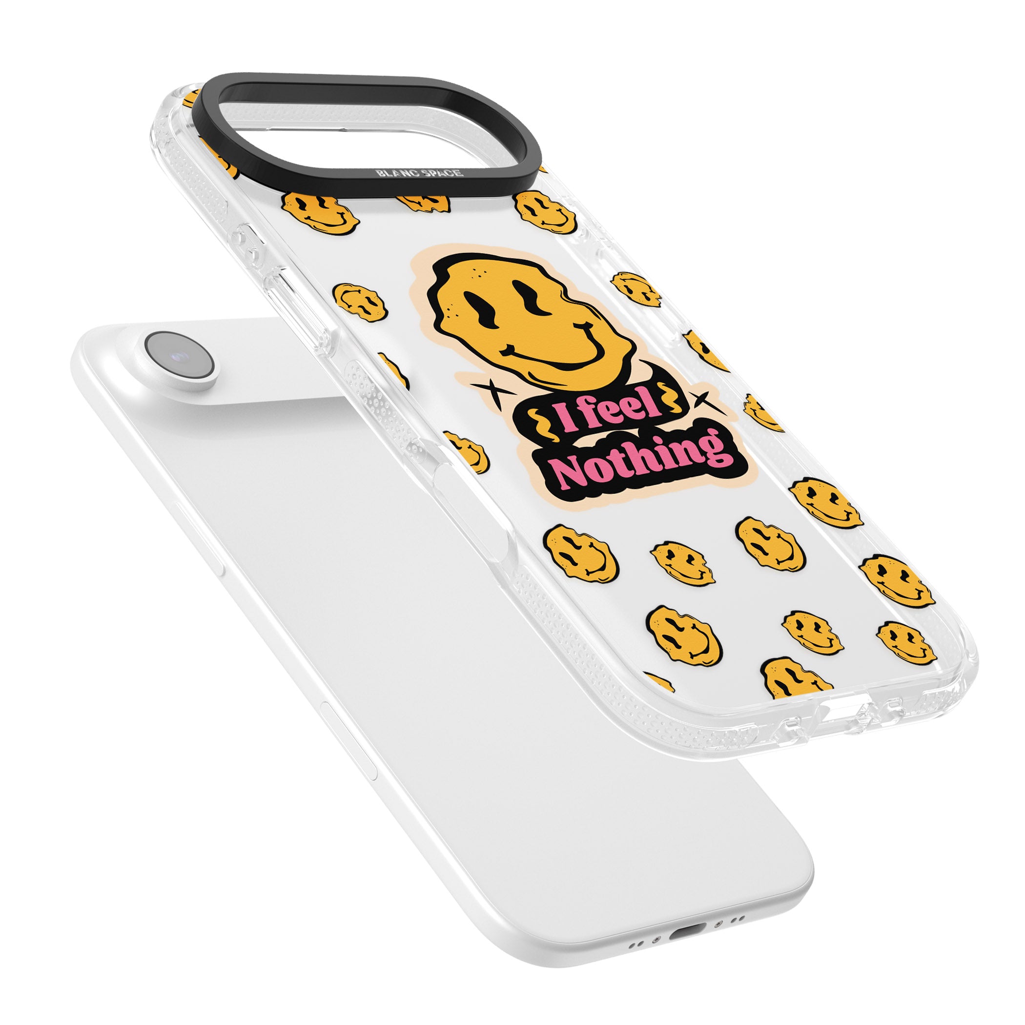 I Feel Nothing (Clear) iPhone 17 Air Impact Air Clear Phone Case Colours