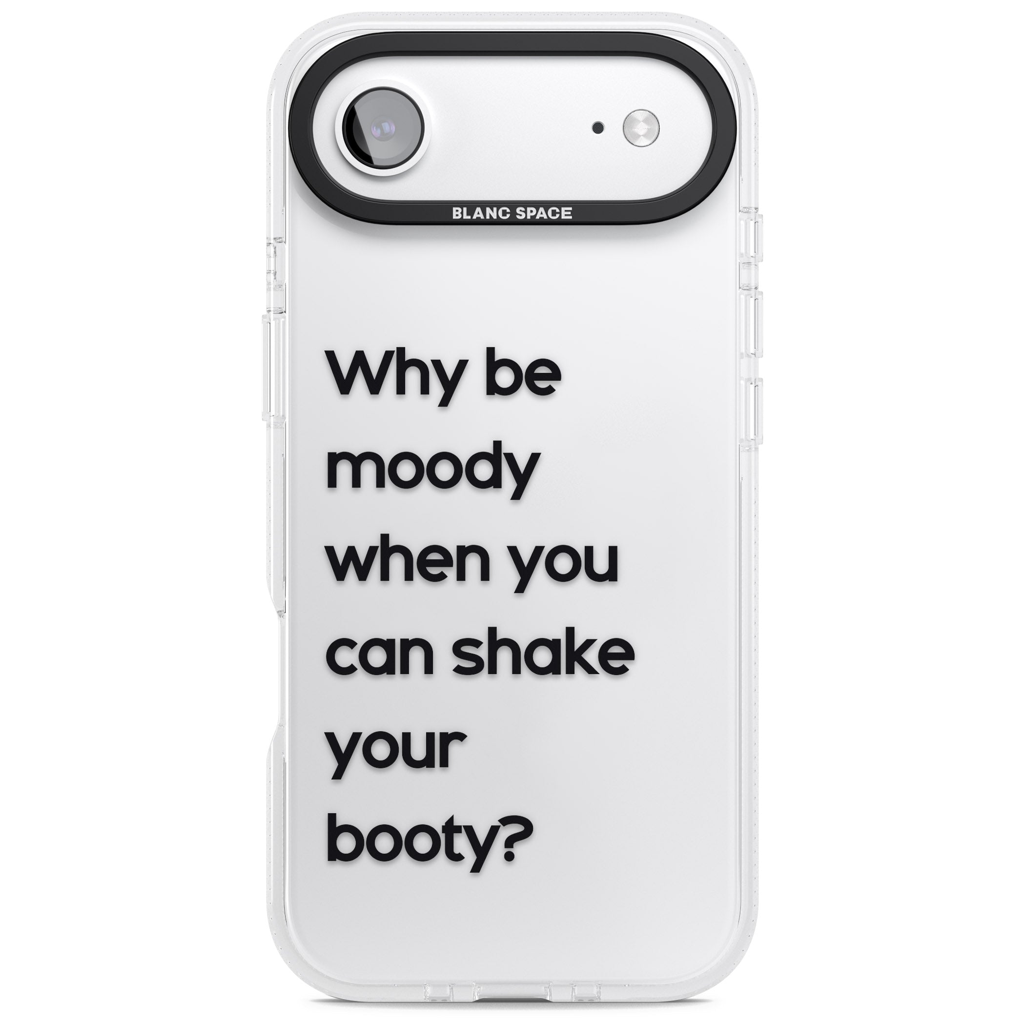 Why Be Moody? iPhone 17 Air Impact Air Clear Phone Case