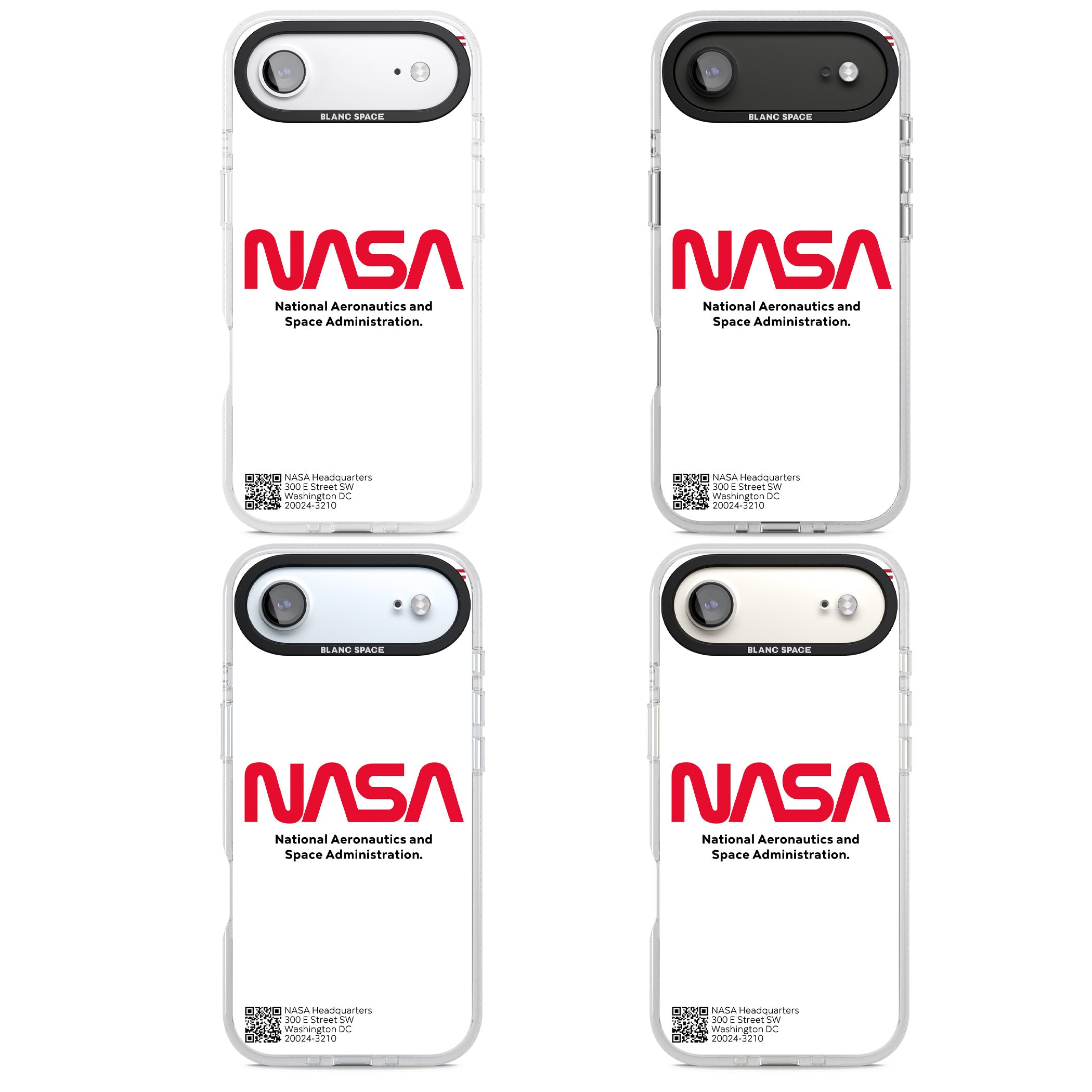 Nasa The Worm iPhone 17 Air Impact Air Clear Phone Case APT Impact Protection
