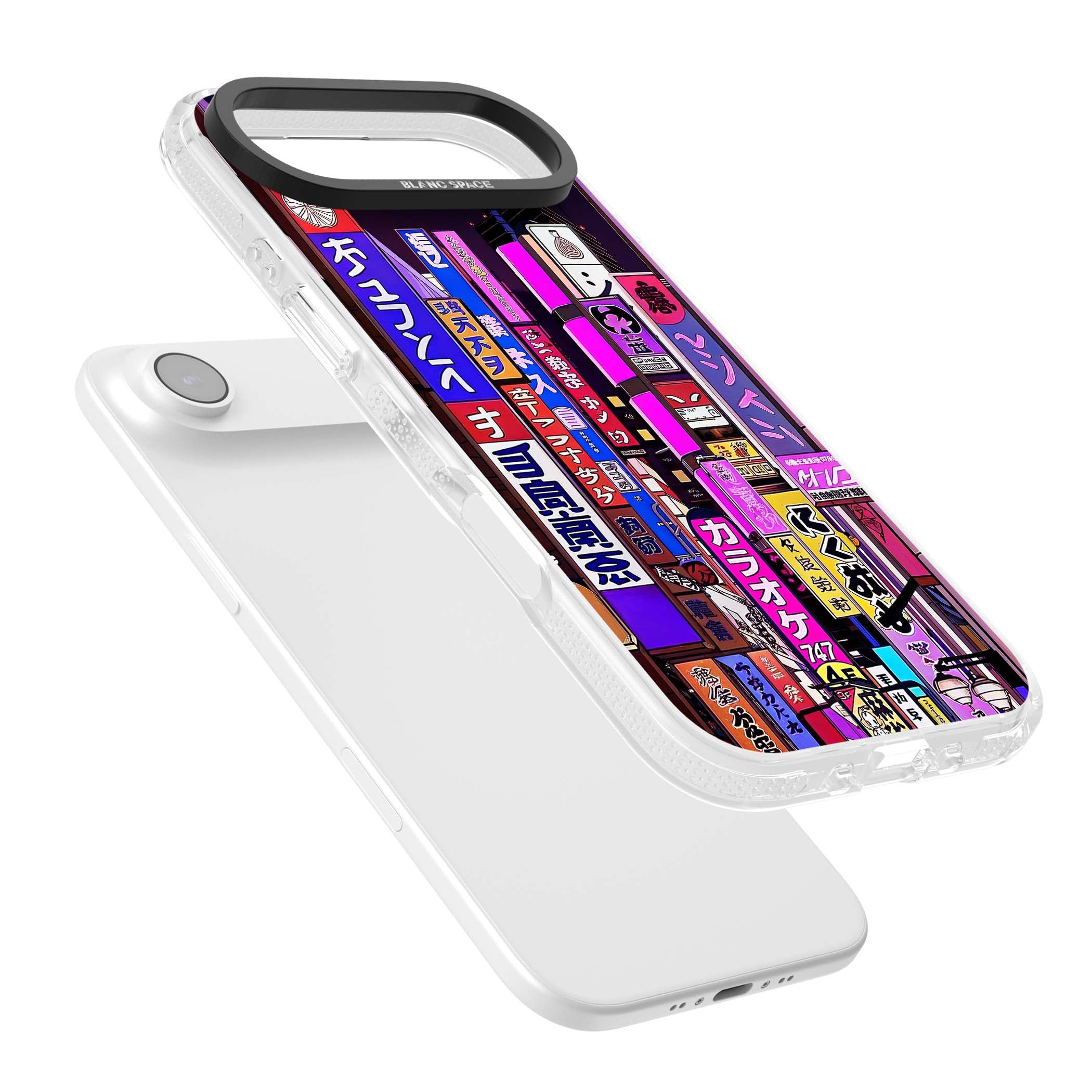 NEON NIGHT anime iPhone case | Clear Case Impact Air case for iPhone Air
