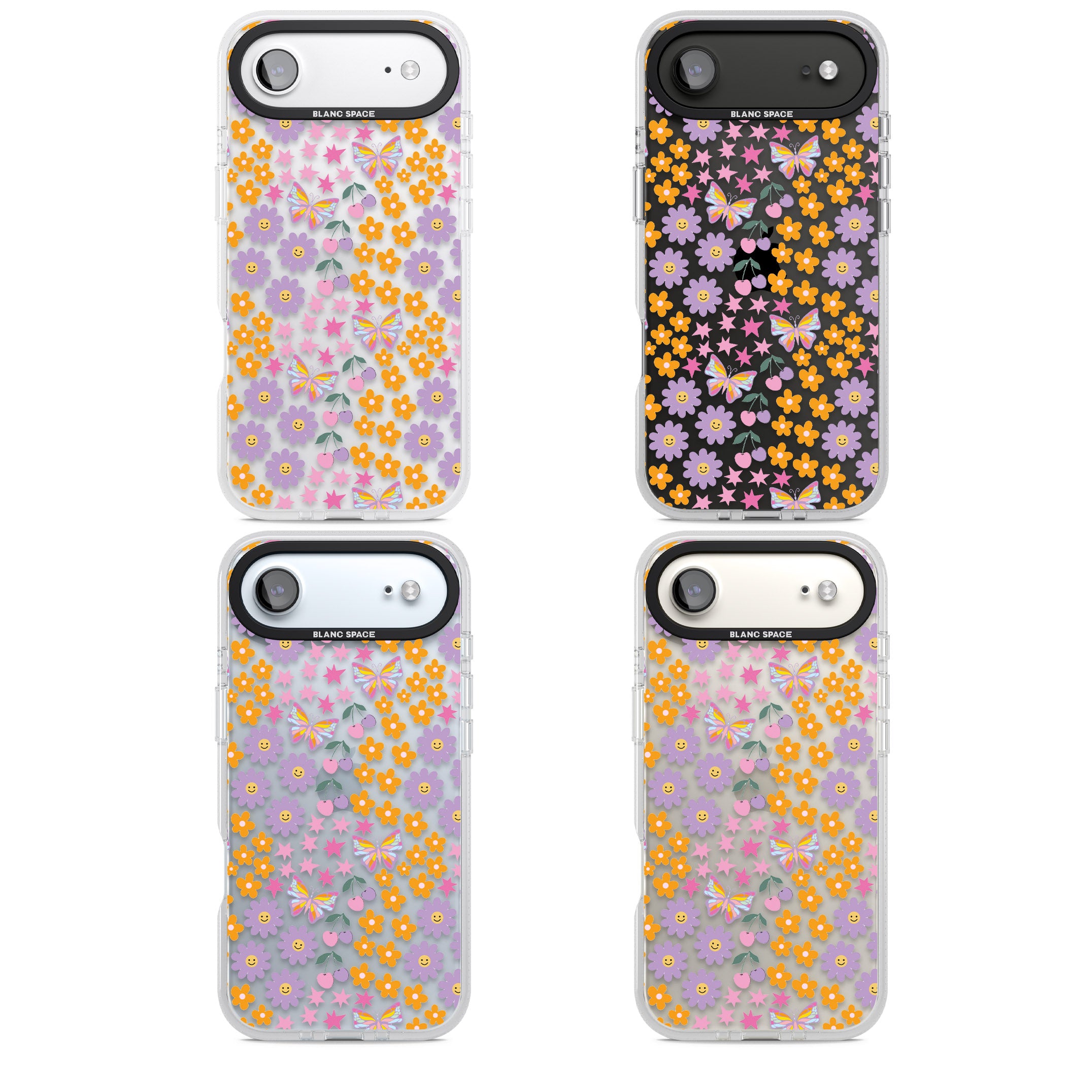 Botanical Bombardment iPhone 17 Air Impact Air Clear Phone Case APT Impact Protection