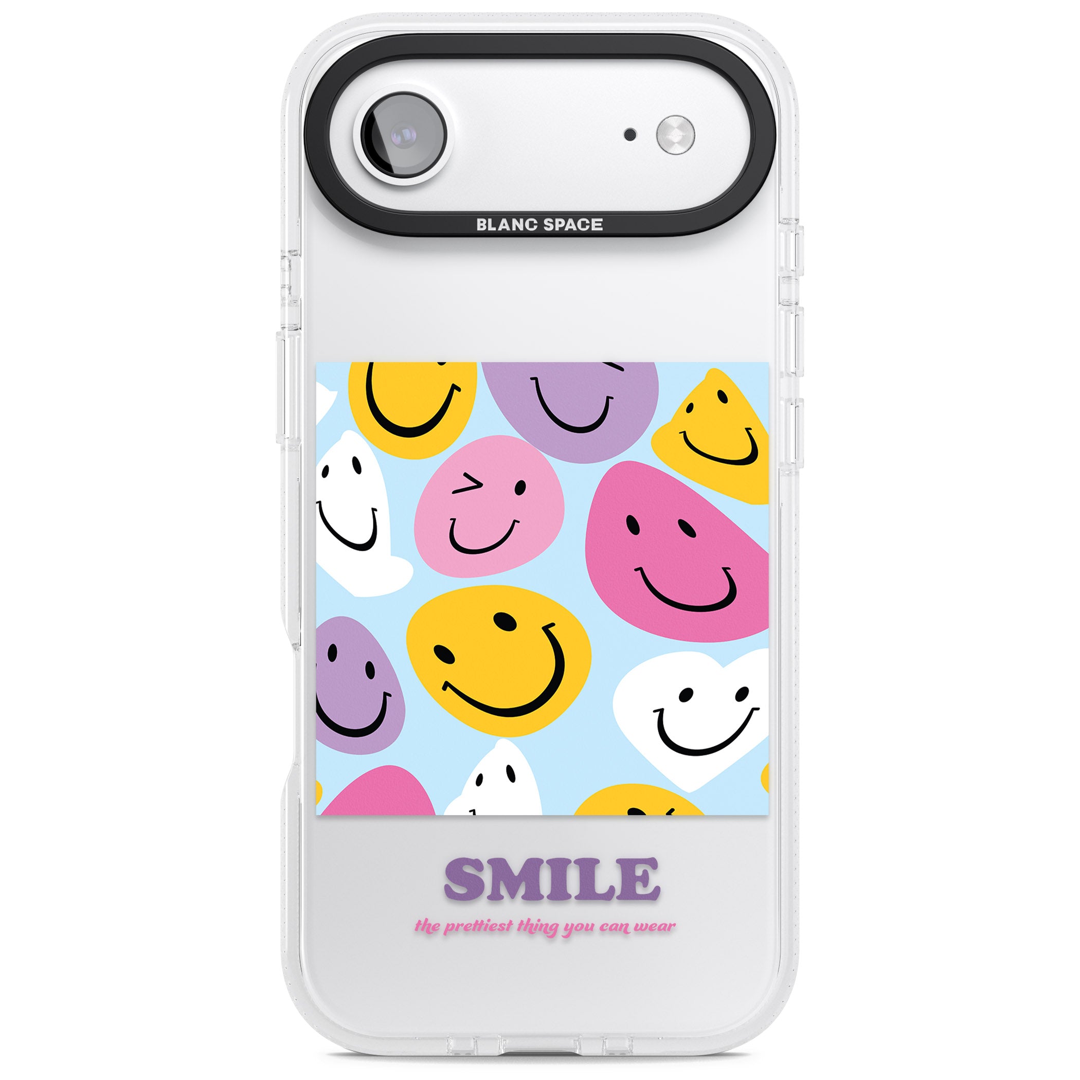 A Smile iPhone 17 Air Impact Air Clear Phone Case