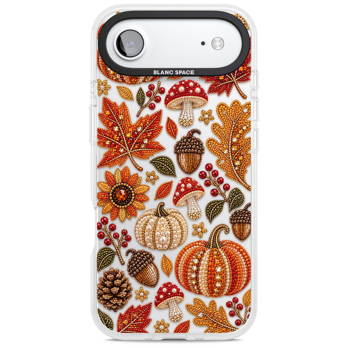 Beaded Autumn iPhone case | Clear Case Impact Air case for iPhone Air