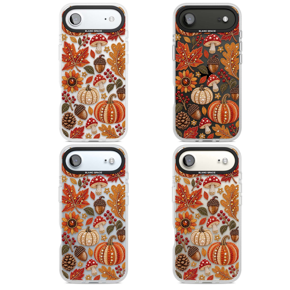 Beaded Autumn iPhone case | Clear Case Impact Air case for iPhone Air