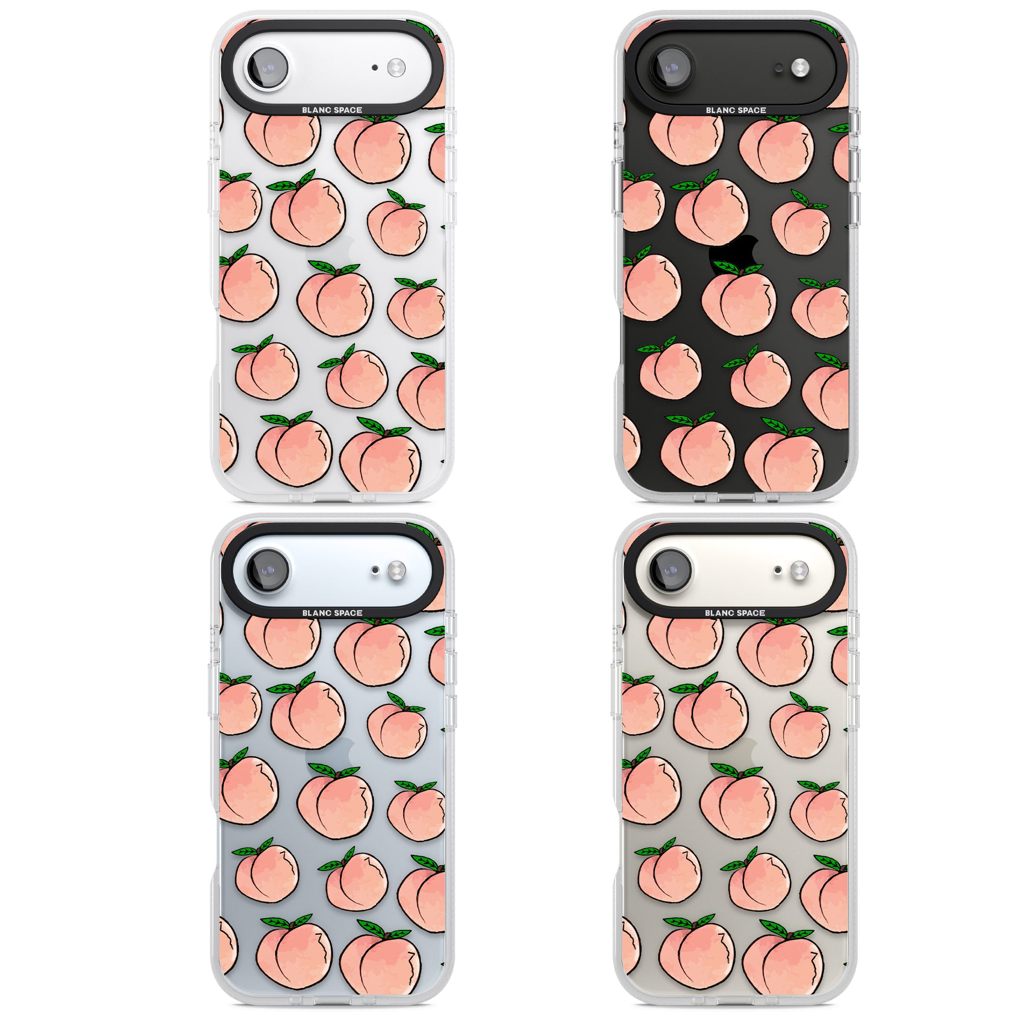 Peachy Picnic iPhone 17 Air Impact Air Clear Phone Case APT Impact Protection