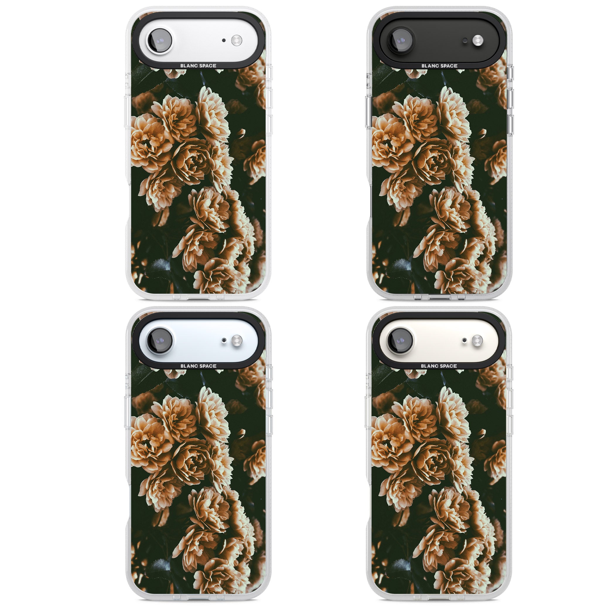 Moody Peony iPhone 17 Air Impact Air Clear Phone Case APT Impact Protection