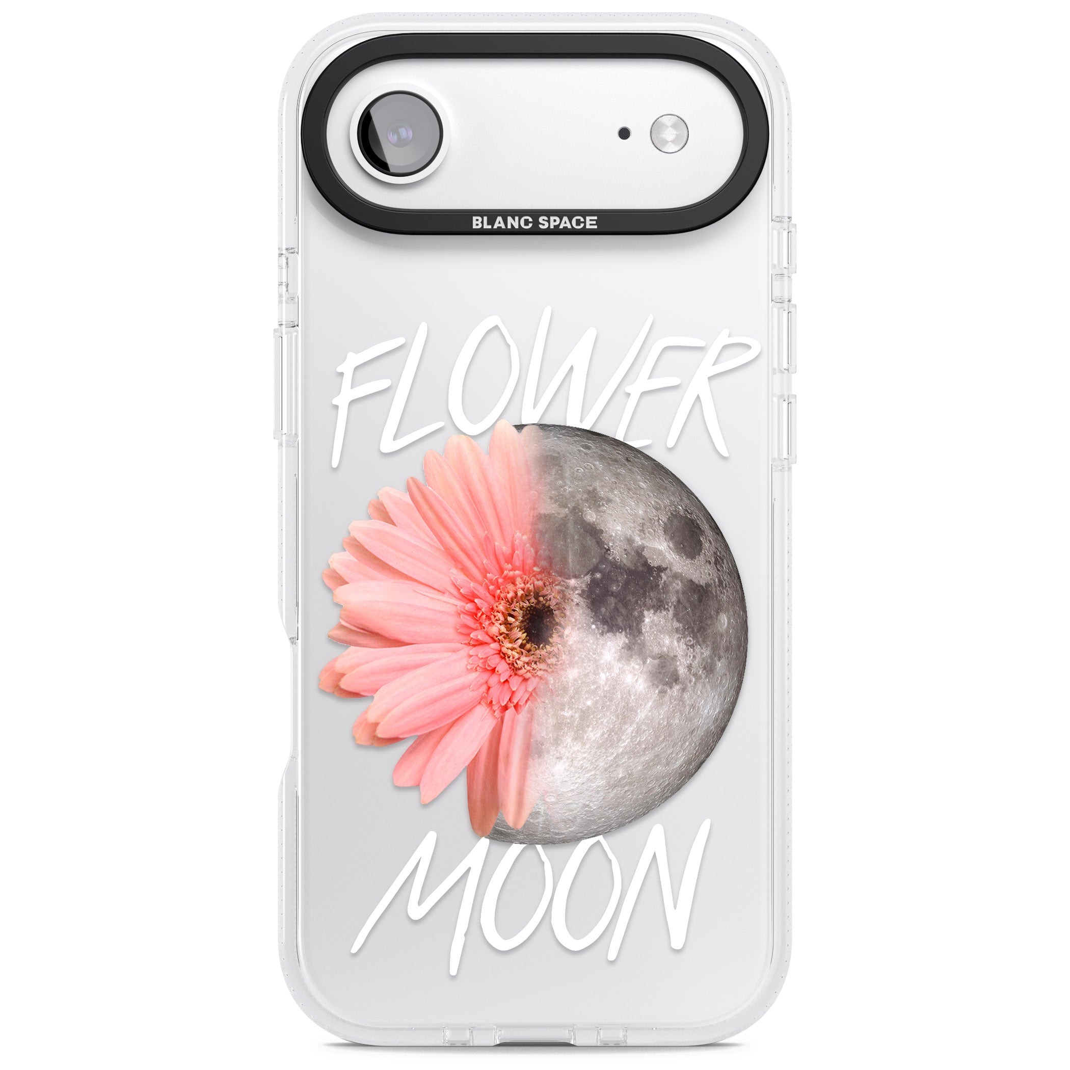 Flower Moon iPhone 17 Air Impact Air Clear Phone Case