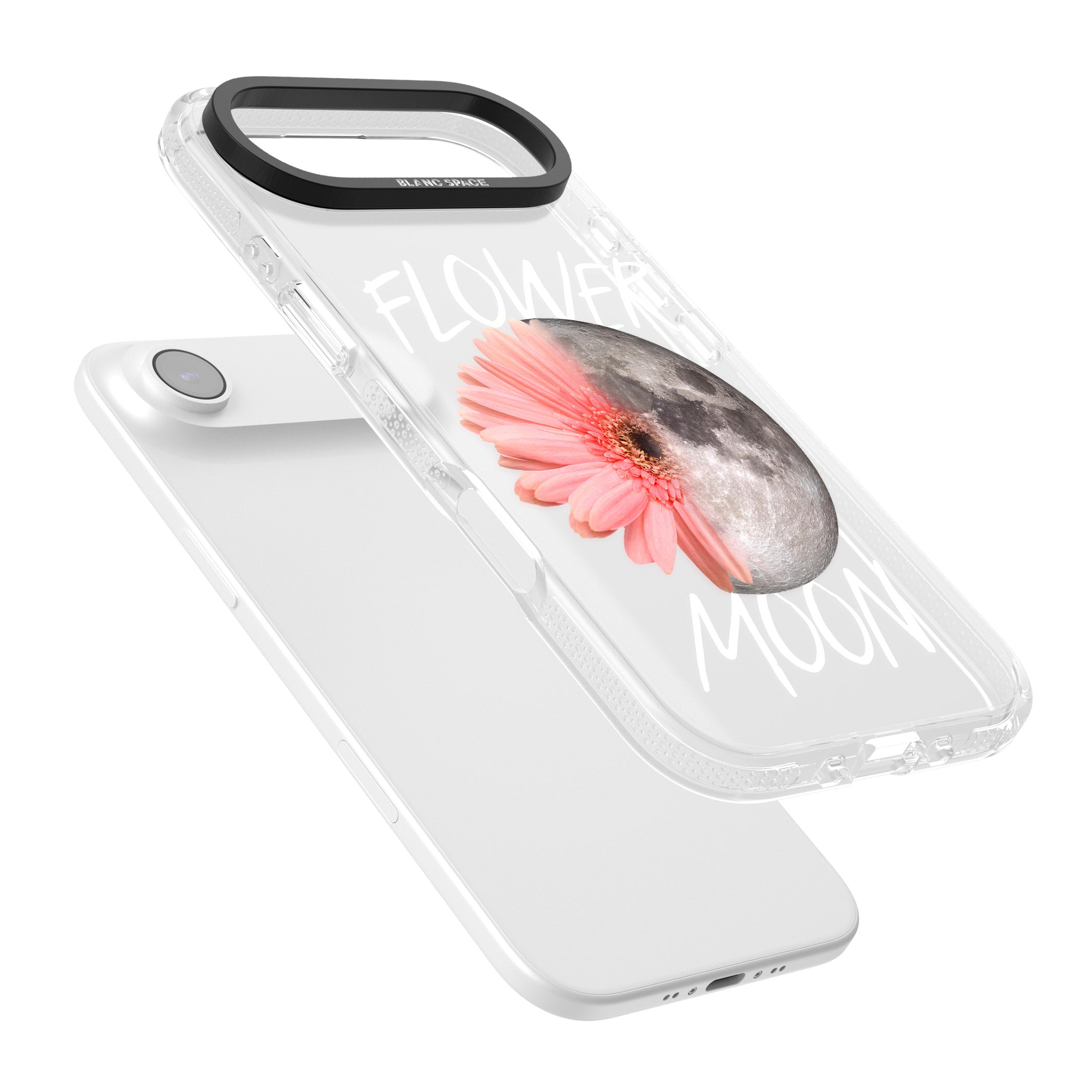 Flower Moon iPhone 17 Air Impact Air Clear Phone Case Colours