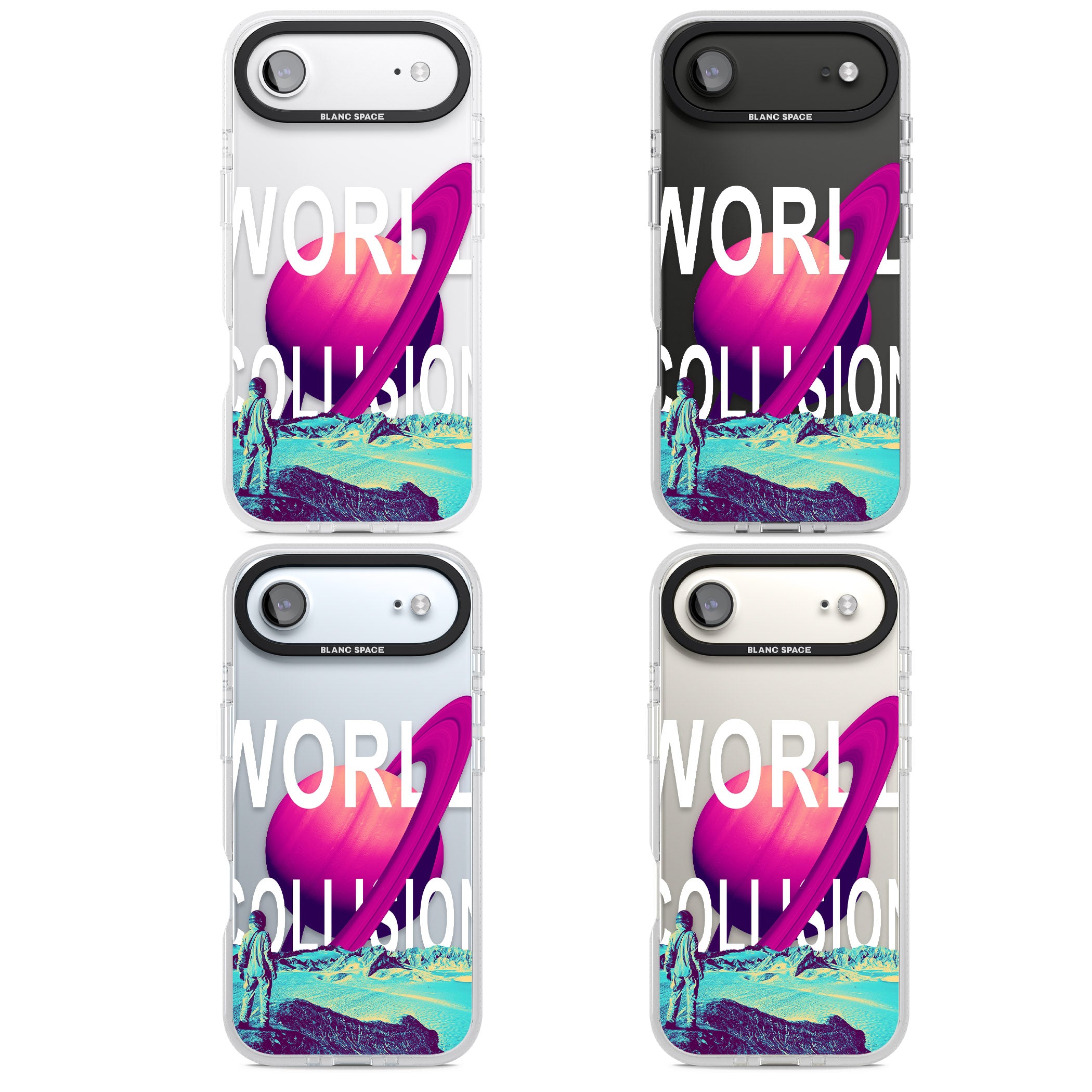 World Collision iPhone 17 Air Impact Air Clear Phone Case APT Impact Protection