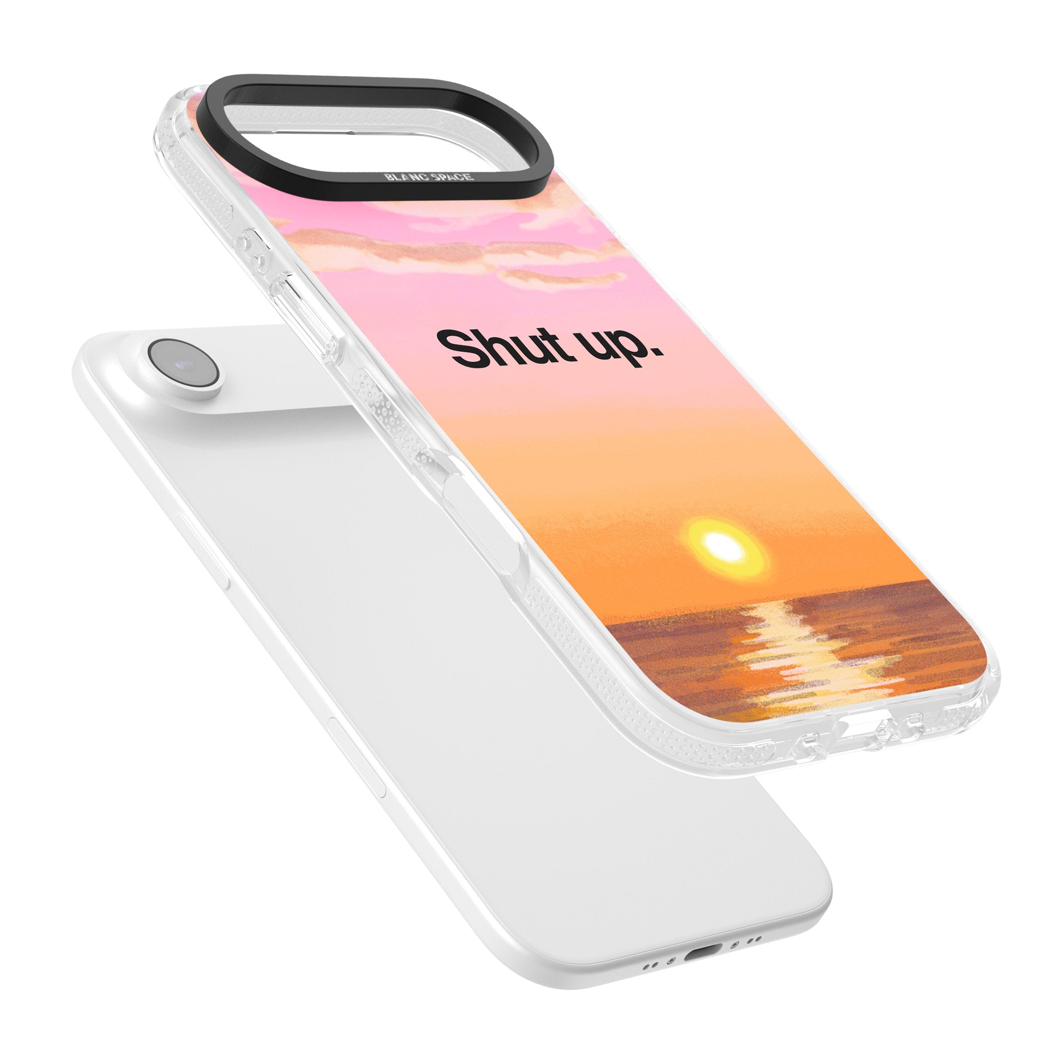 Shut Up iPhone 17 Air Impact Air Clear Phone Case Colours