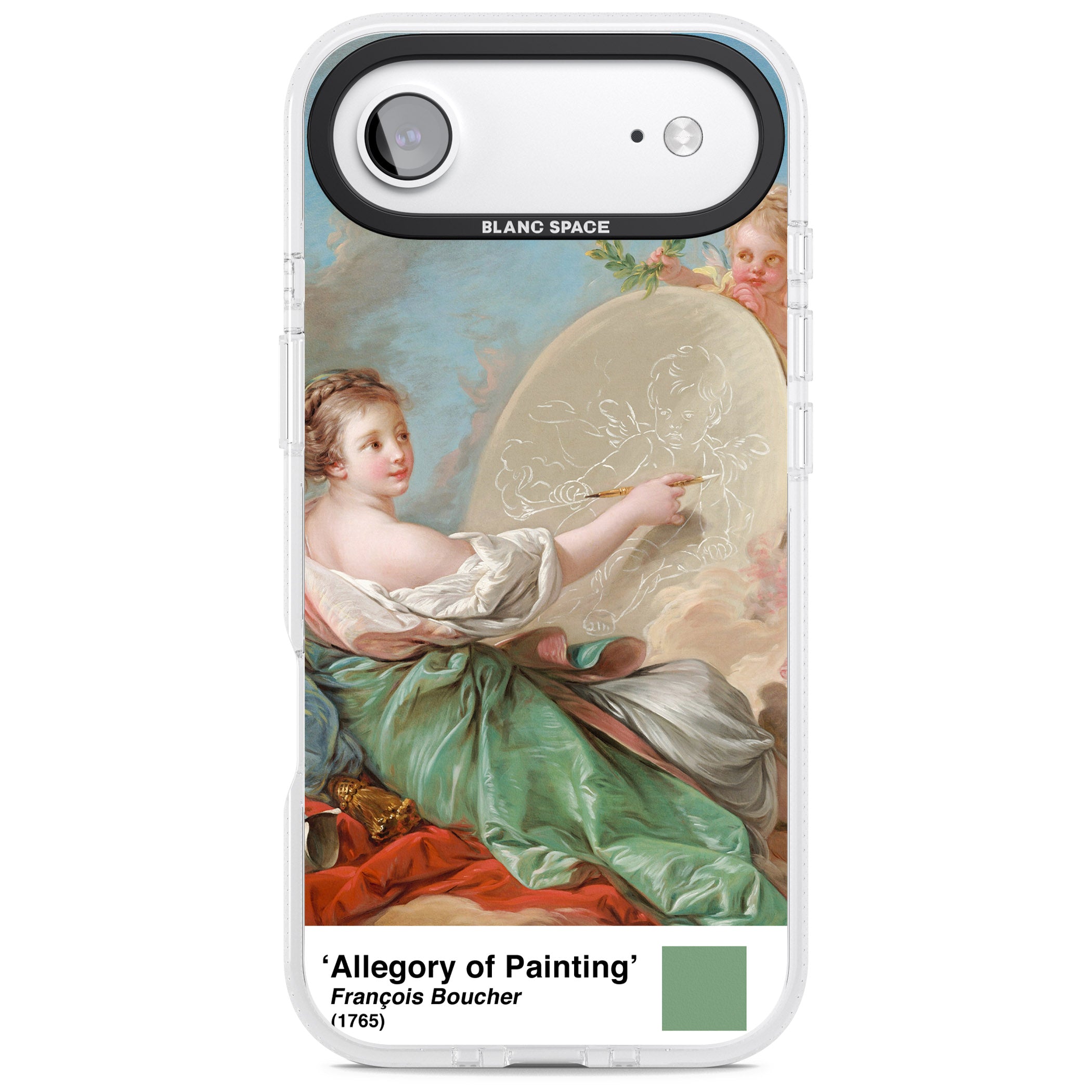 Allegory Of Painting iPhone 17 Air Impact Air Clear Phone Case