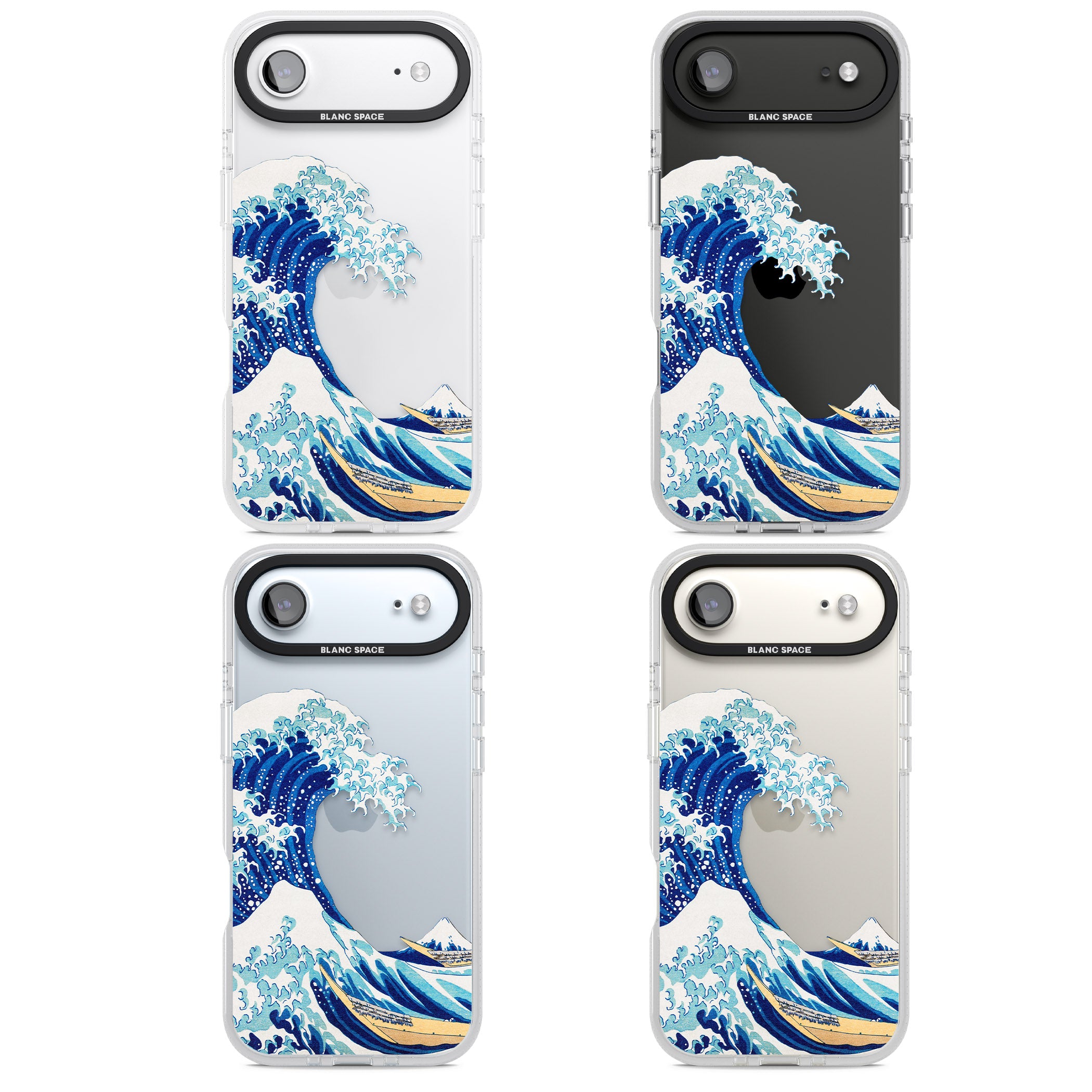 The Great Wave Of Kanagawa iPhone 17 Air Impact Air Clear Phone Case APT Impact Protection