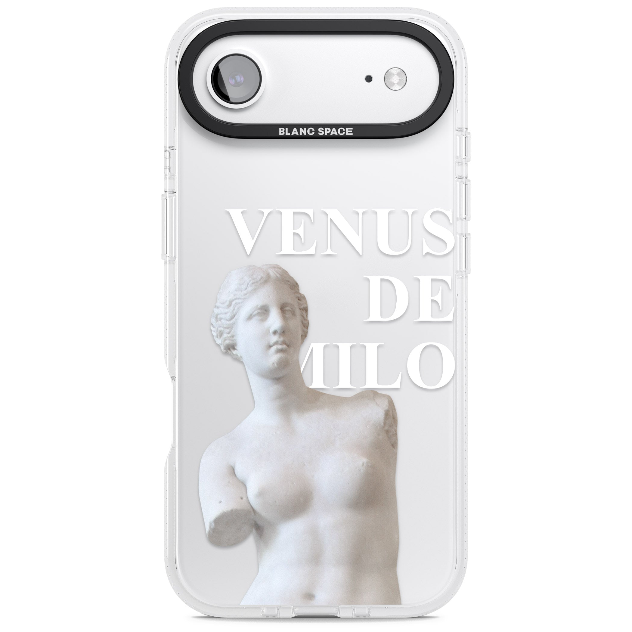 Venus De Milo Cutout iPhone 17 Air Impact Air Clear Phone Case