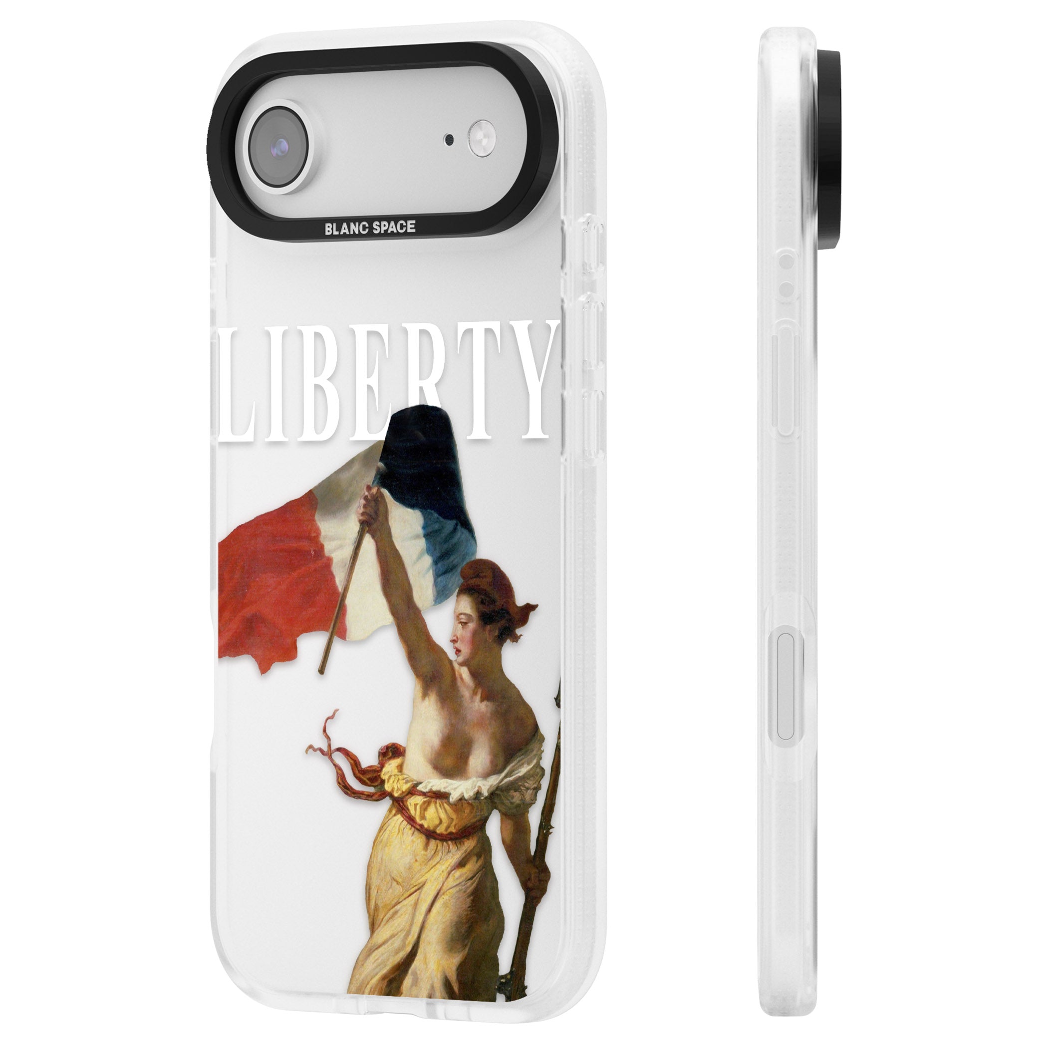 Liberty iPhone 17 Air Impact Air Clear Phone Case Side Profile