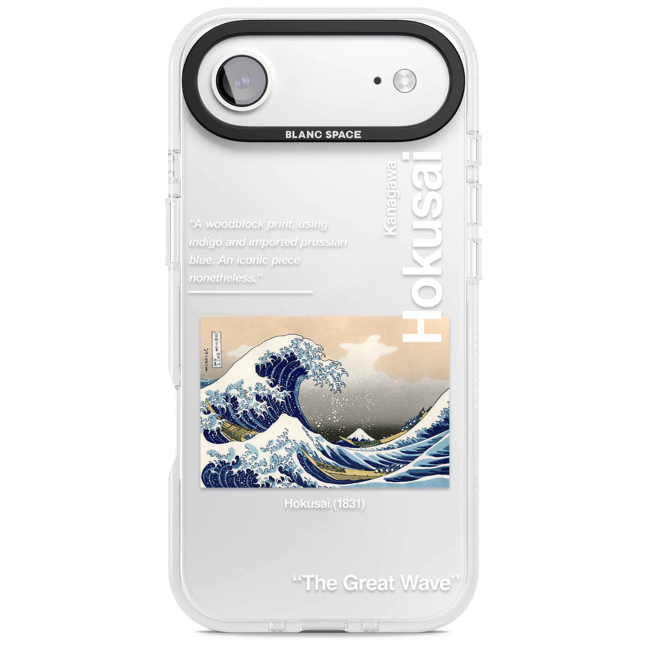 The Great Wave iPhone 17 Air Impact Air Clear Phone Case