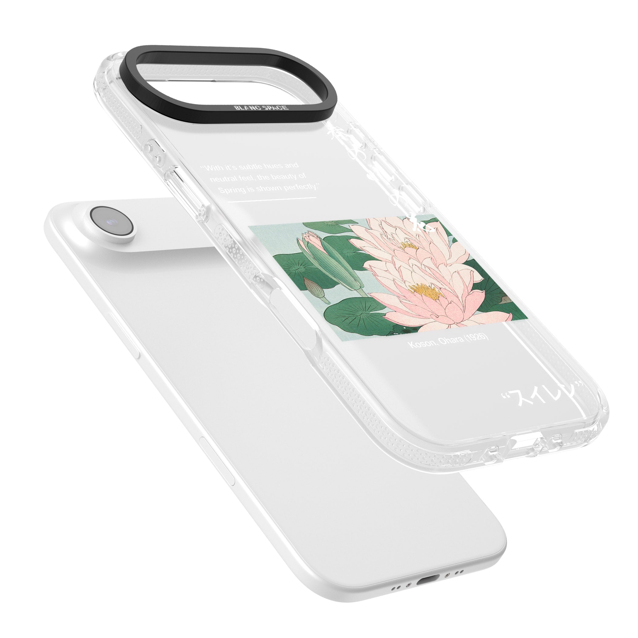 Water Lily iPhone 17 Air Impact Air Clear Phone Case Colours