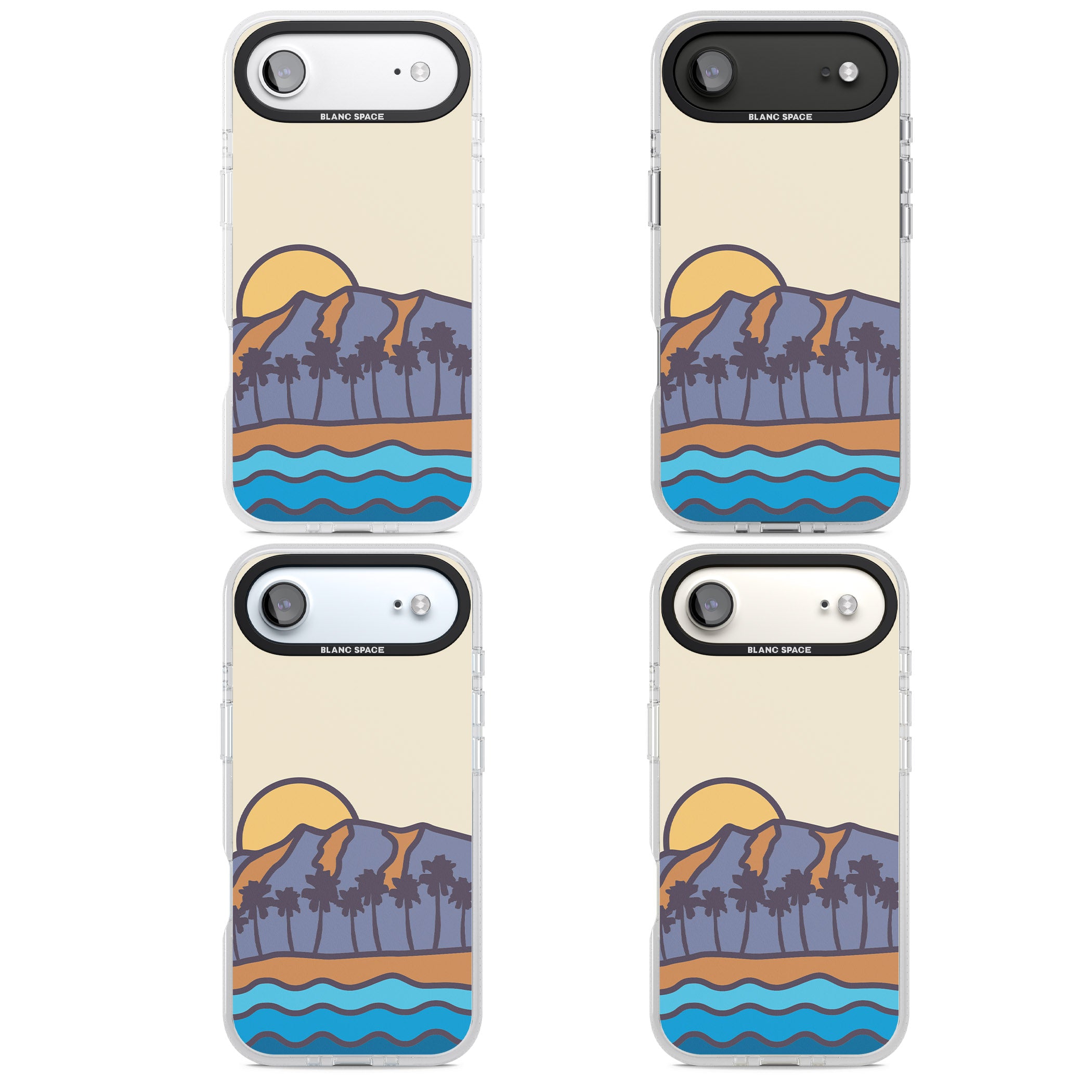 South Sunset iPhone 17 Air Impact Air Clear Phone Case APT Impact Protection