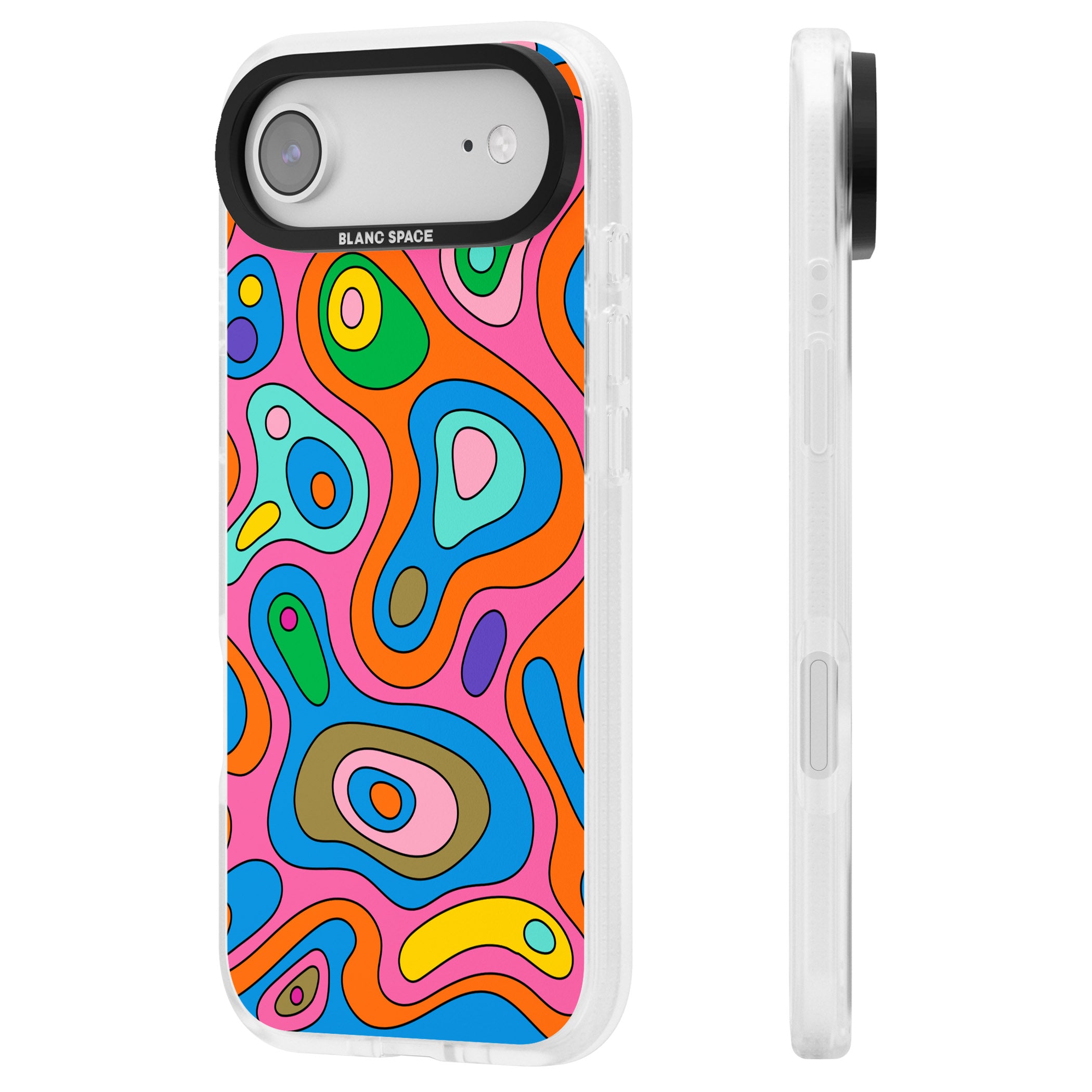 Euphoria iPhone 17 Air Impact Air Clear Phone Case Side Profile