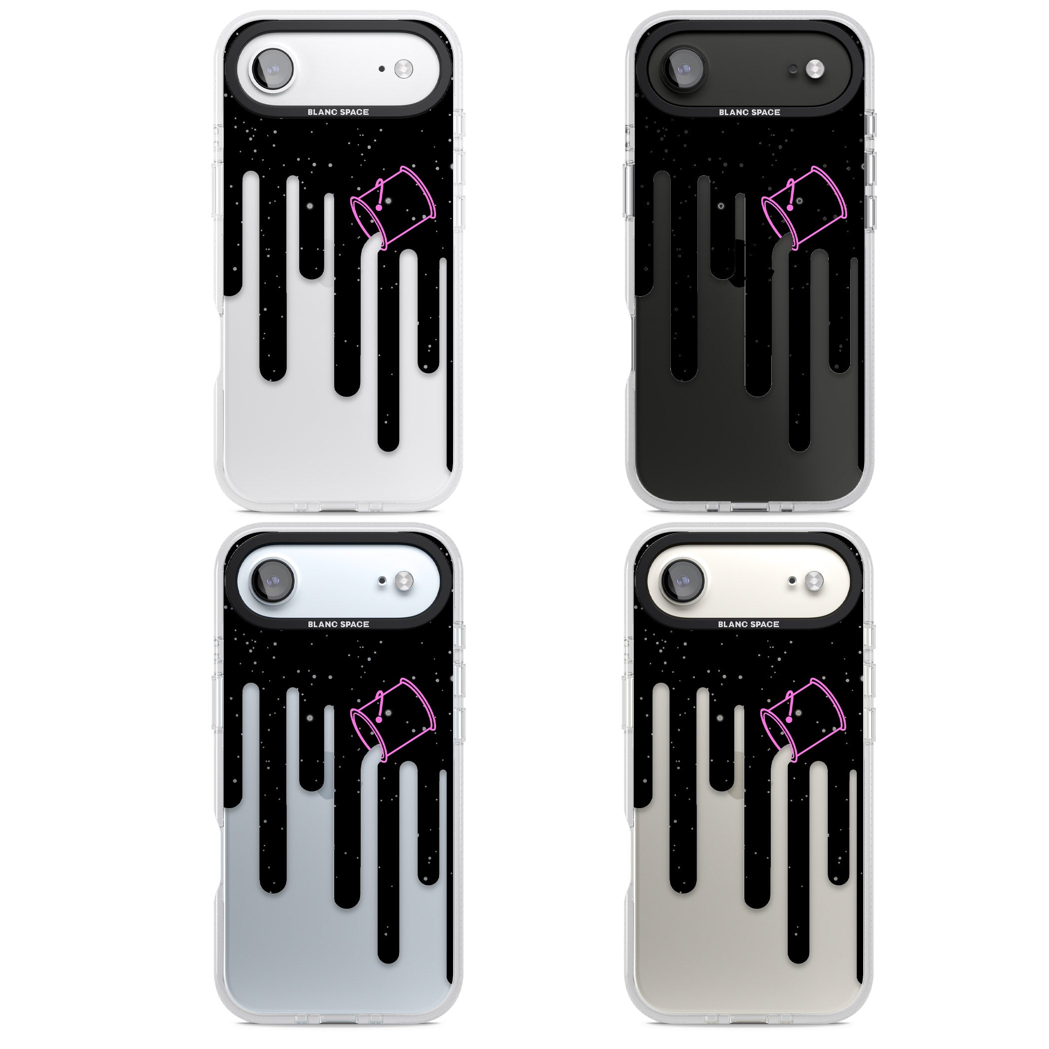 Cosmic Drip iPhone 17 Air Impact Air Clear Phone Case APT Impact Protection
