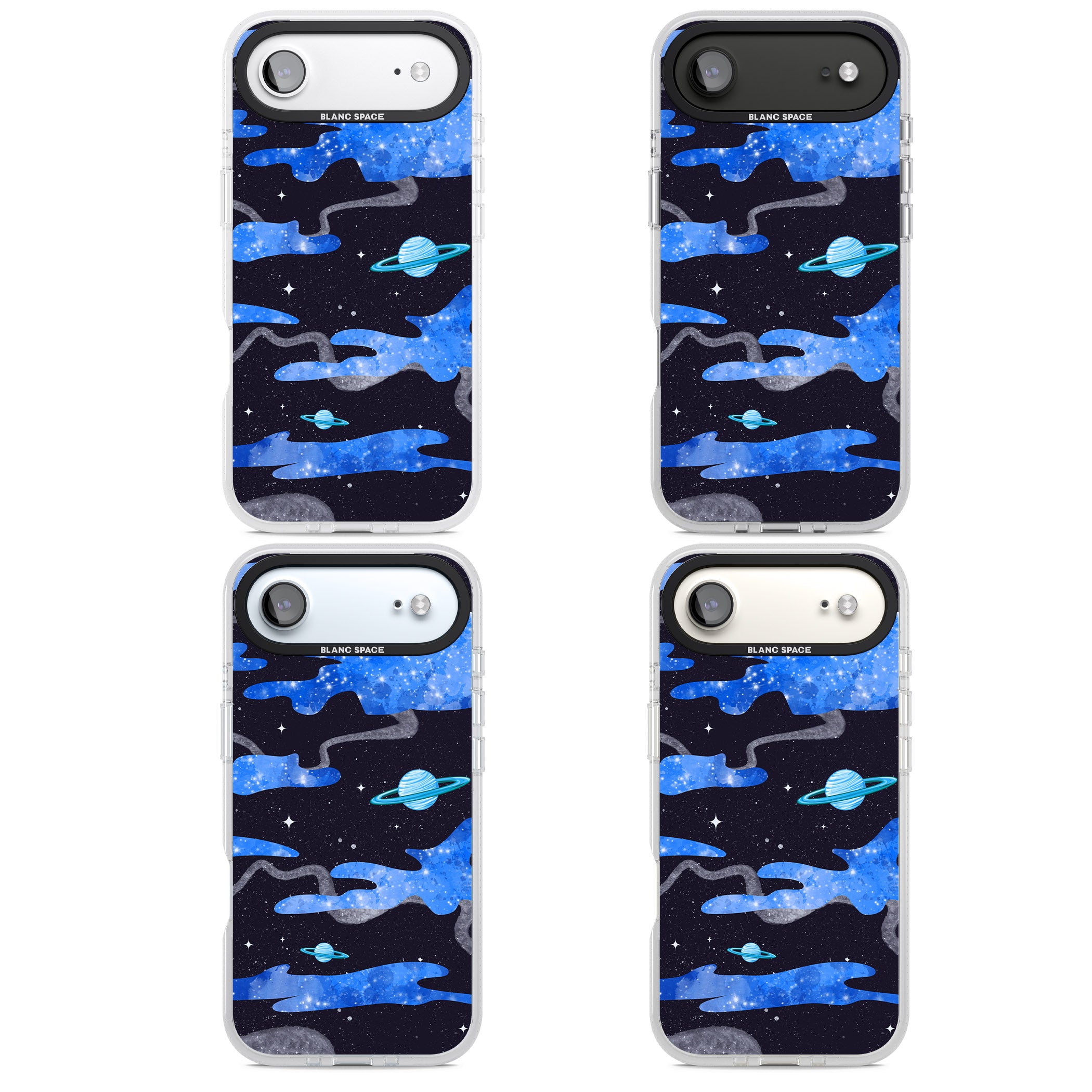 Blue Galaxy iPhone 17 Air Impact Air Clear Phone Case APT Impact Protection