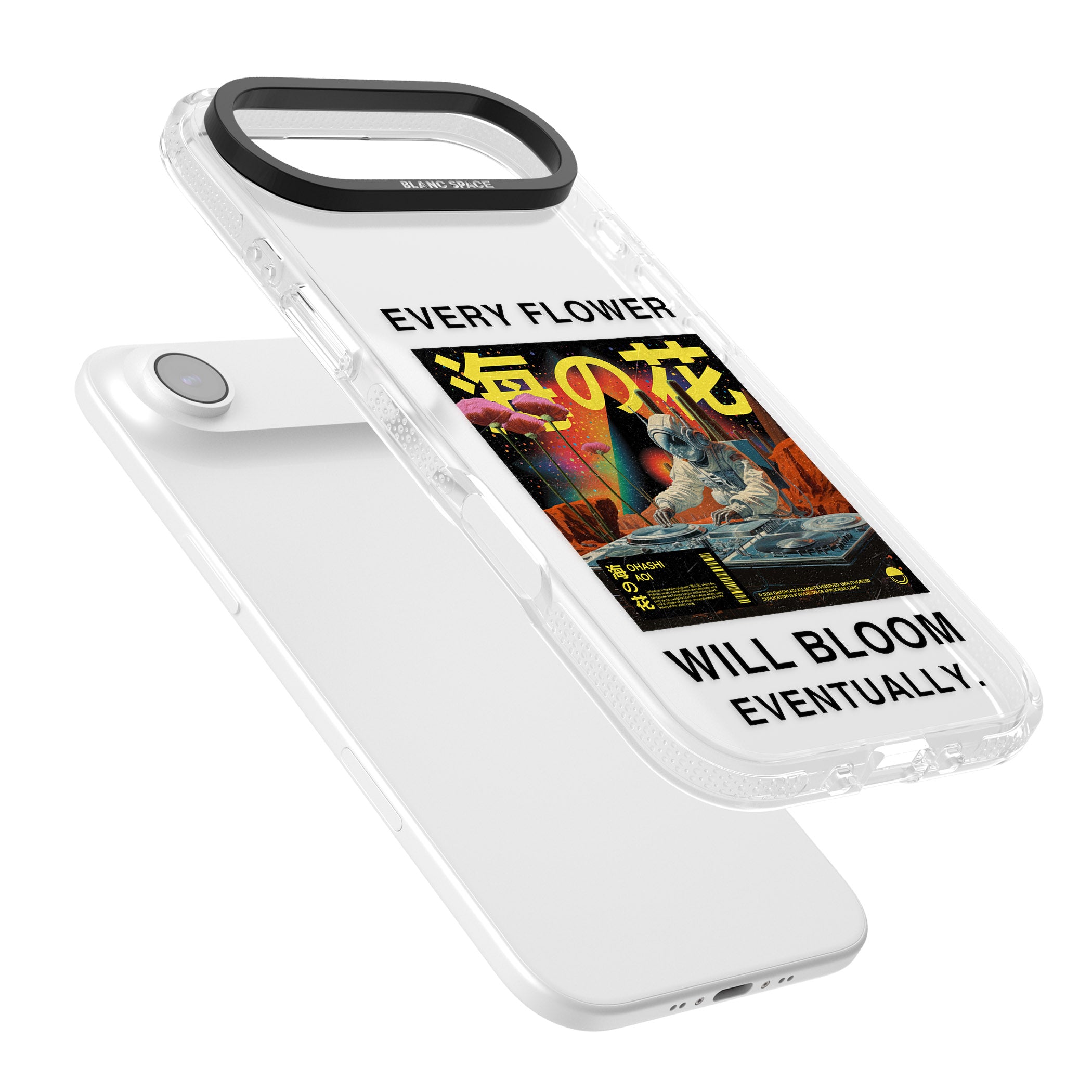 Every Flower Will Bloom Eventually iPhone 17 Air Impact Air Clear Phone Case Colours