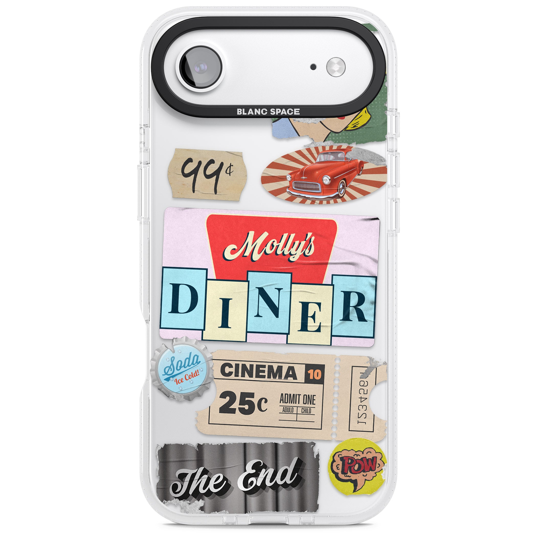 Nifty Fifties Swing iPhone 17 Air Impact Air Clear Phone Case
