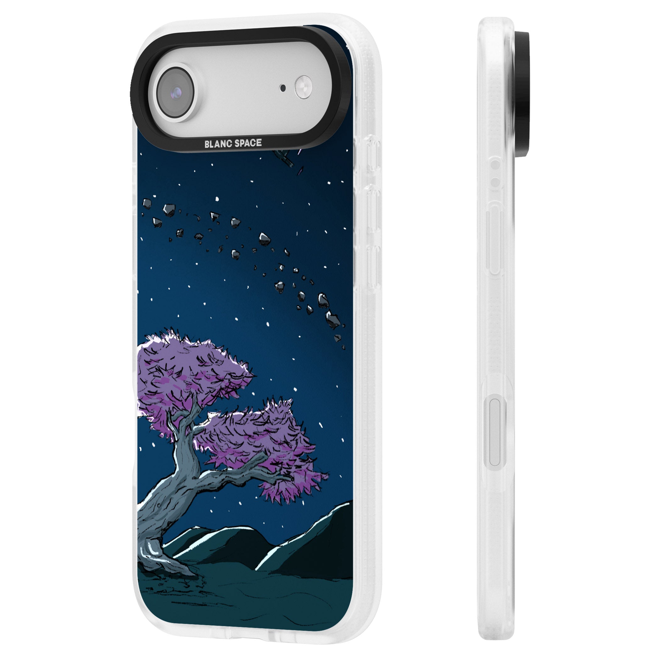 Orbit iPhone 17 Air Impact Air Clear Phone Case Side Profile