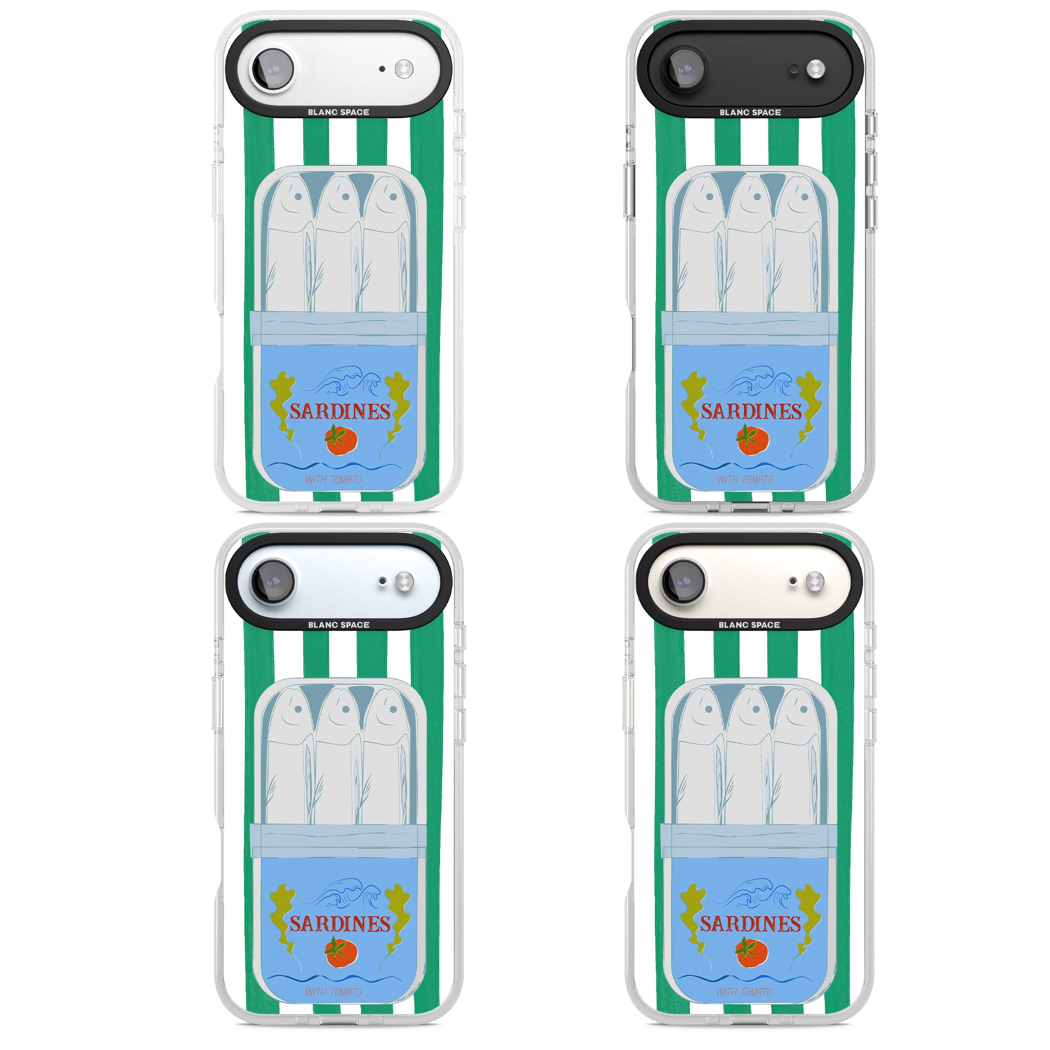 Italian Coastal Sardines iPhone 17 Air Impact Air Clear Phone Case APT Impact Protection