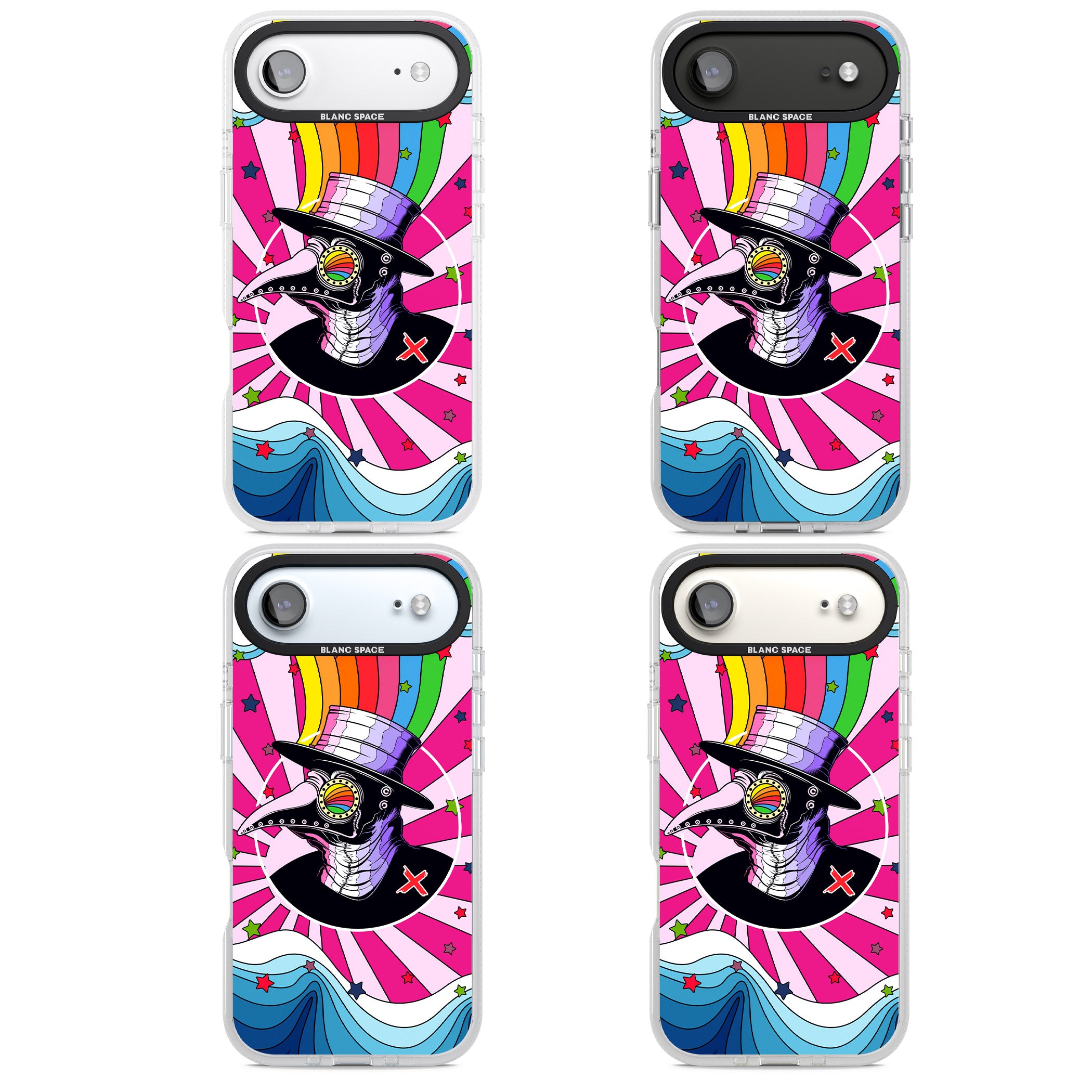 Plague Doctor Passion iPhone 17 Air Impact Air Clear Phone Case APT Impact Protection