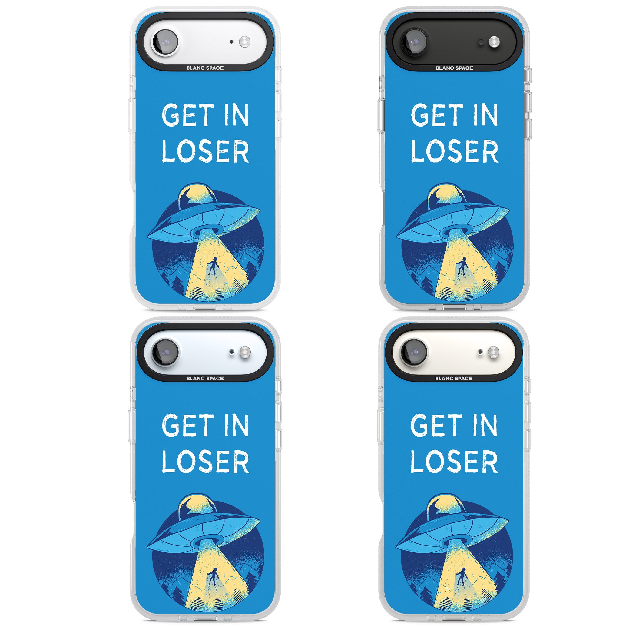 Get In Loser Ufo iPhone 17 Air Impact Air Clear Phone Case APT Impact Protection