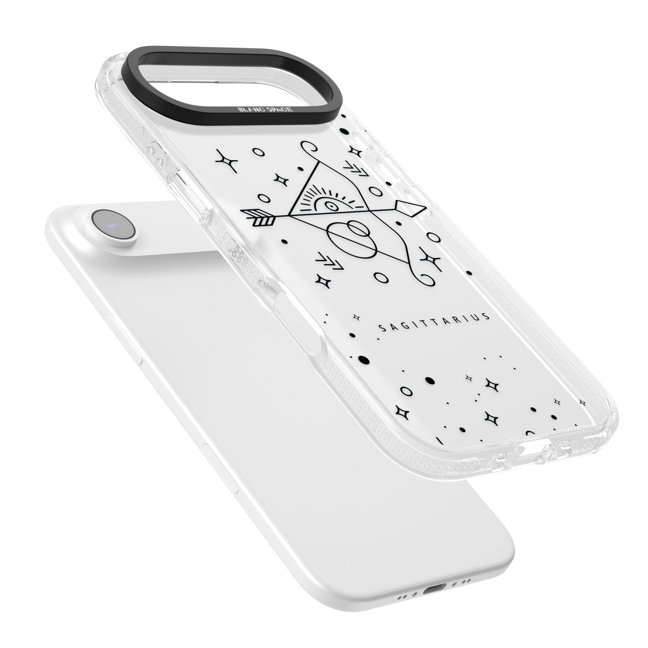 Sagittarius Arcane iPhone 17 Air Impact Air Clear Phone Case Colours
