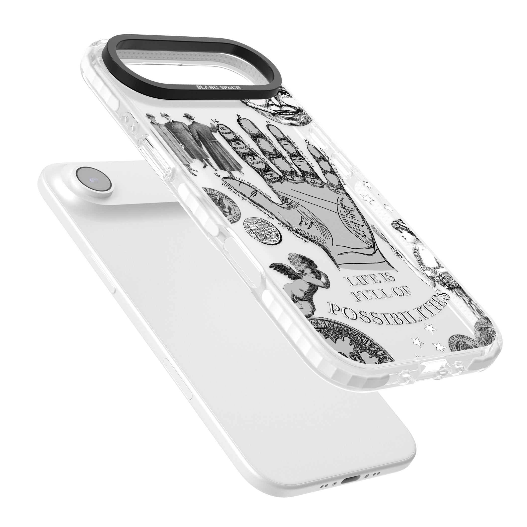 Life Is Full Of Possibilities iPhone 17 Air Impact Clear Phone Case Colours
